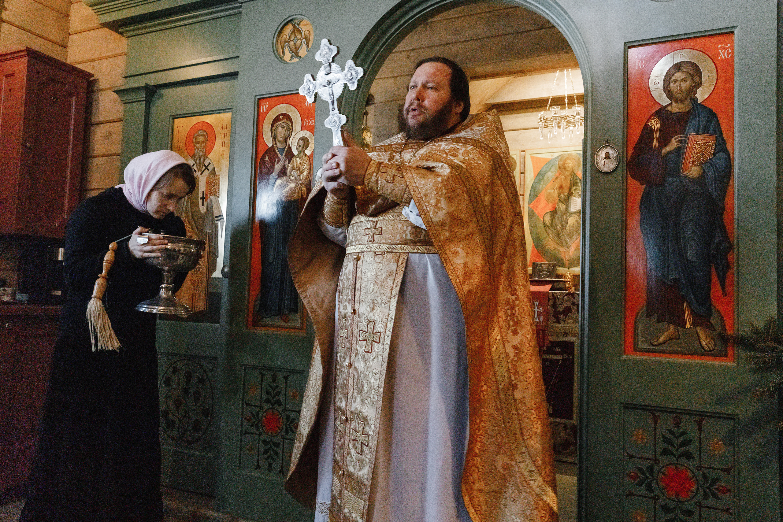 Женская монашеская община в честь свв. Назария и Антипы. Фотограф Виталий Верескун. Козельск-Калуга