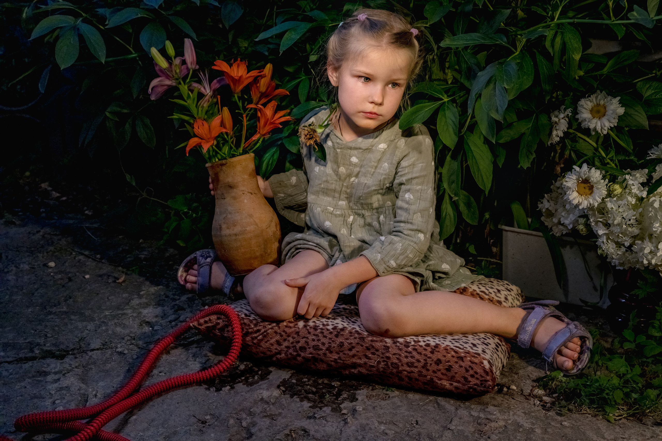 Детский портрет. Фотограф Виталий Верескун. Козельск-Калуга