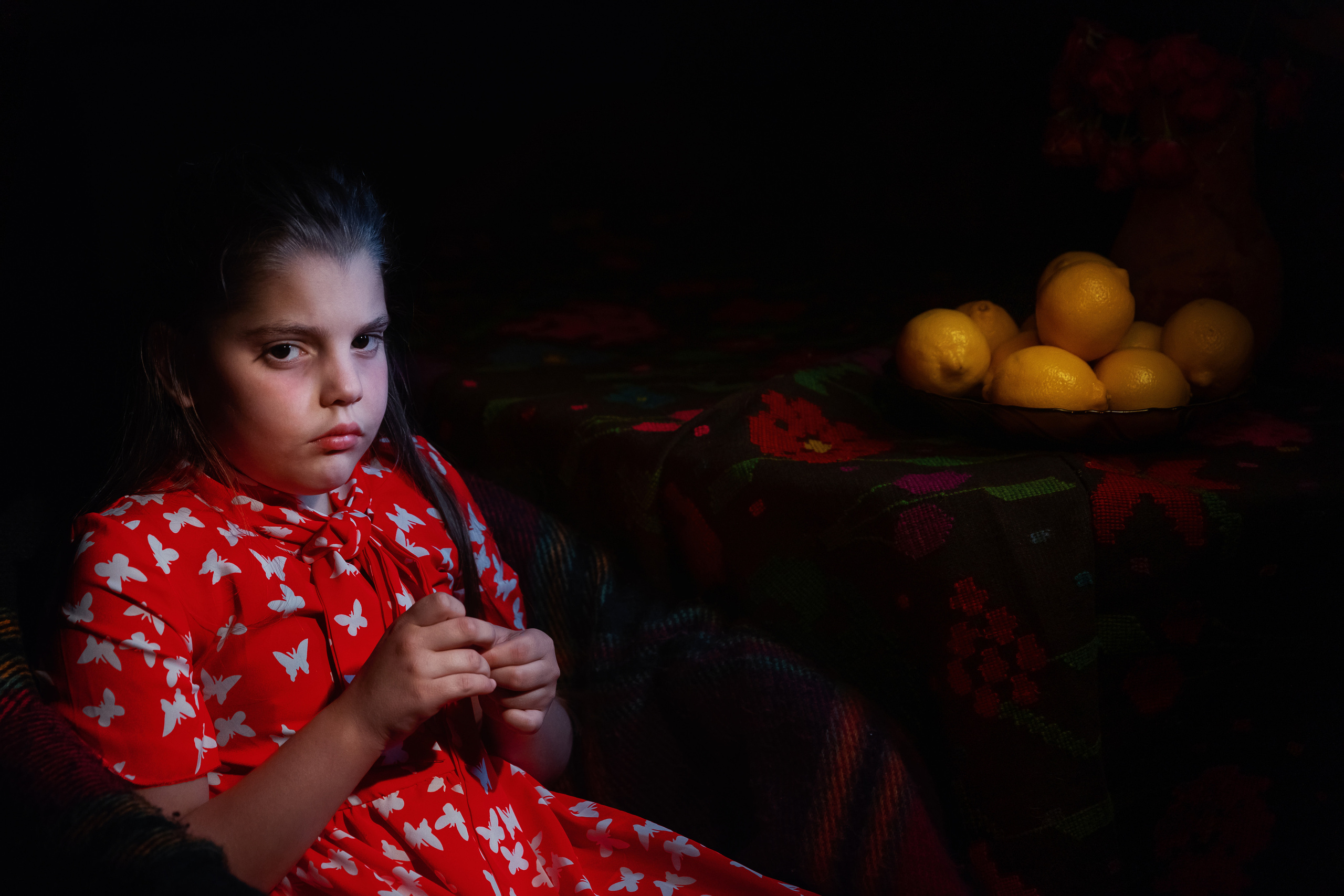 Детский портрет. Фотограф Виталий Верескун. Козельск-Калуга