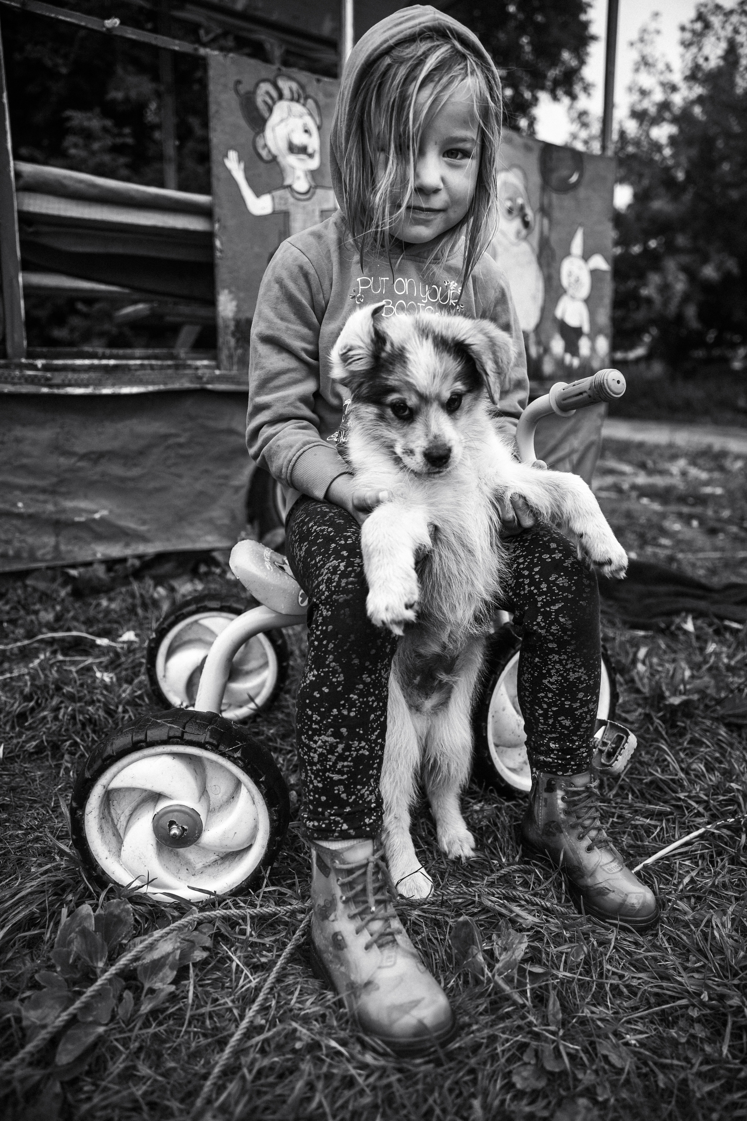 Детский портрет. Фотограф Виталий Верескун. Козельск-Калуга