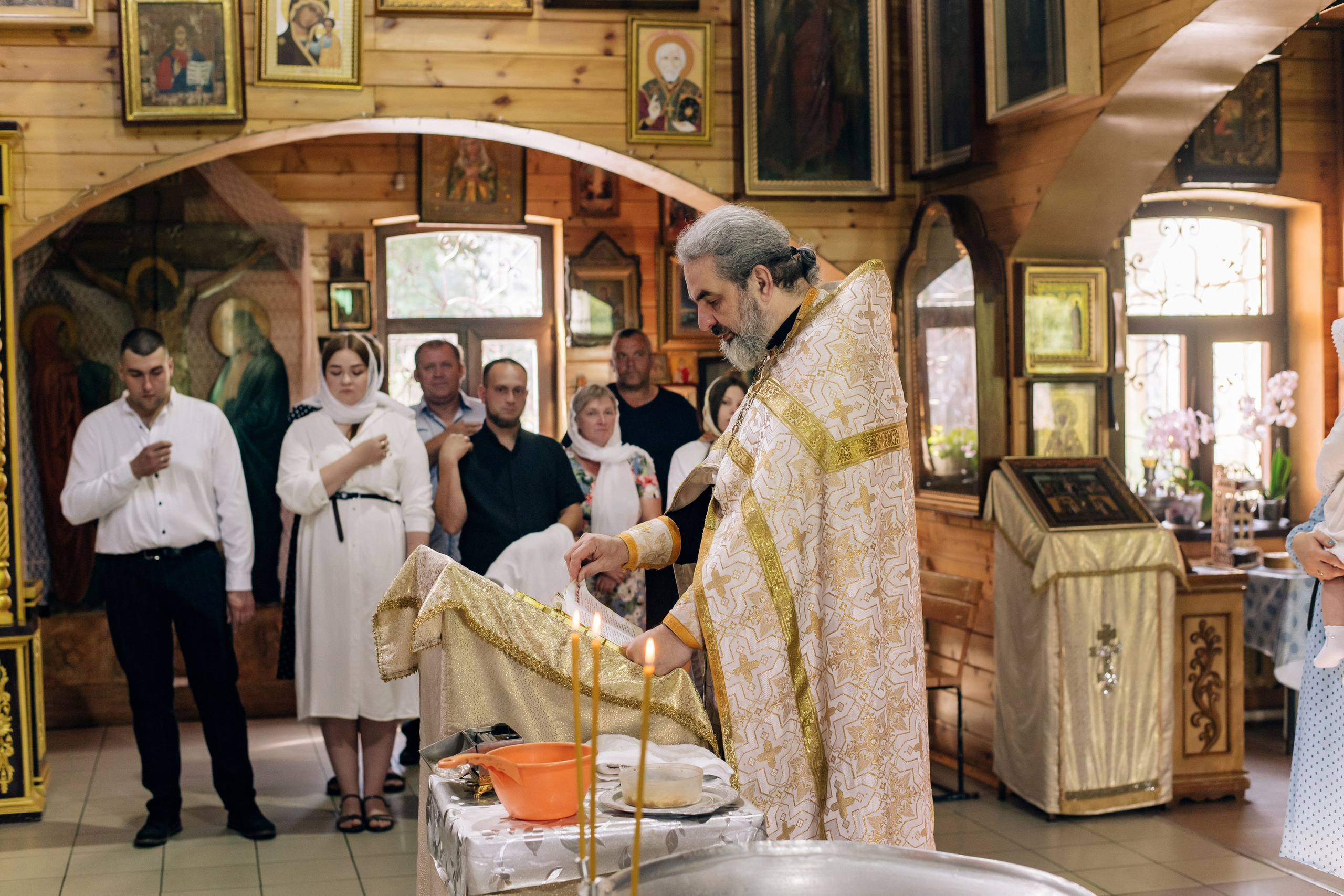 Таинство крещения Евы. Фотограф — МАРИЯ МЕДВЕДЕВА