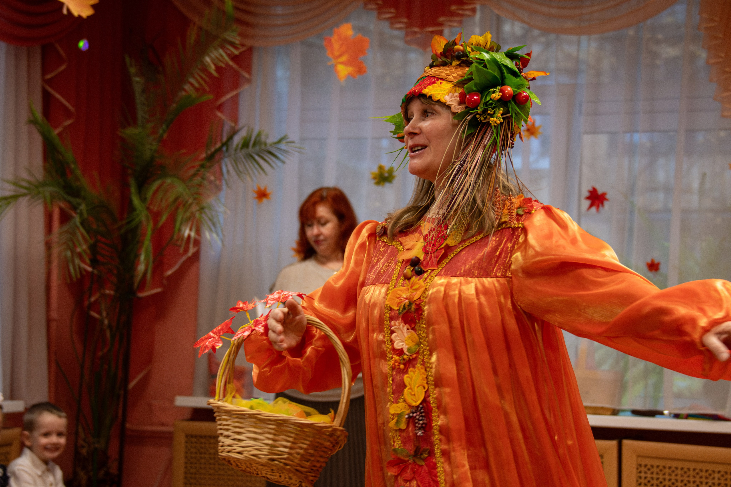 Праздник осени в детском саду. Фотограф в Санкт-Петербурге Ксения Яковчук