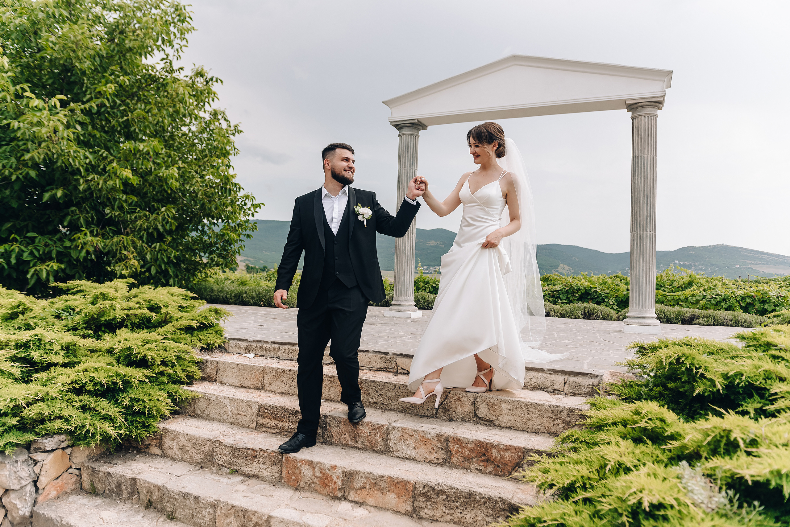 Свадьба в Крыму для Степана и Алёны. Свадебный фотограф в Крыму Александр Богомазов