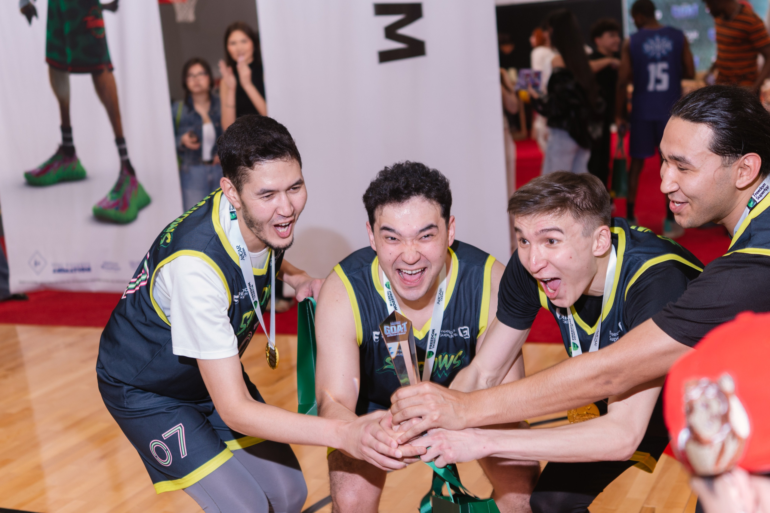 GOAT премьера. Профессиональная съемка в Алматы