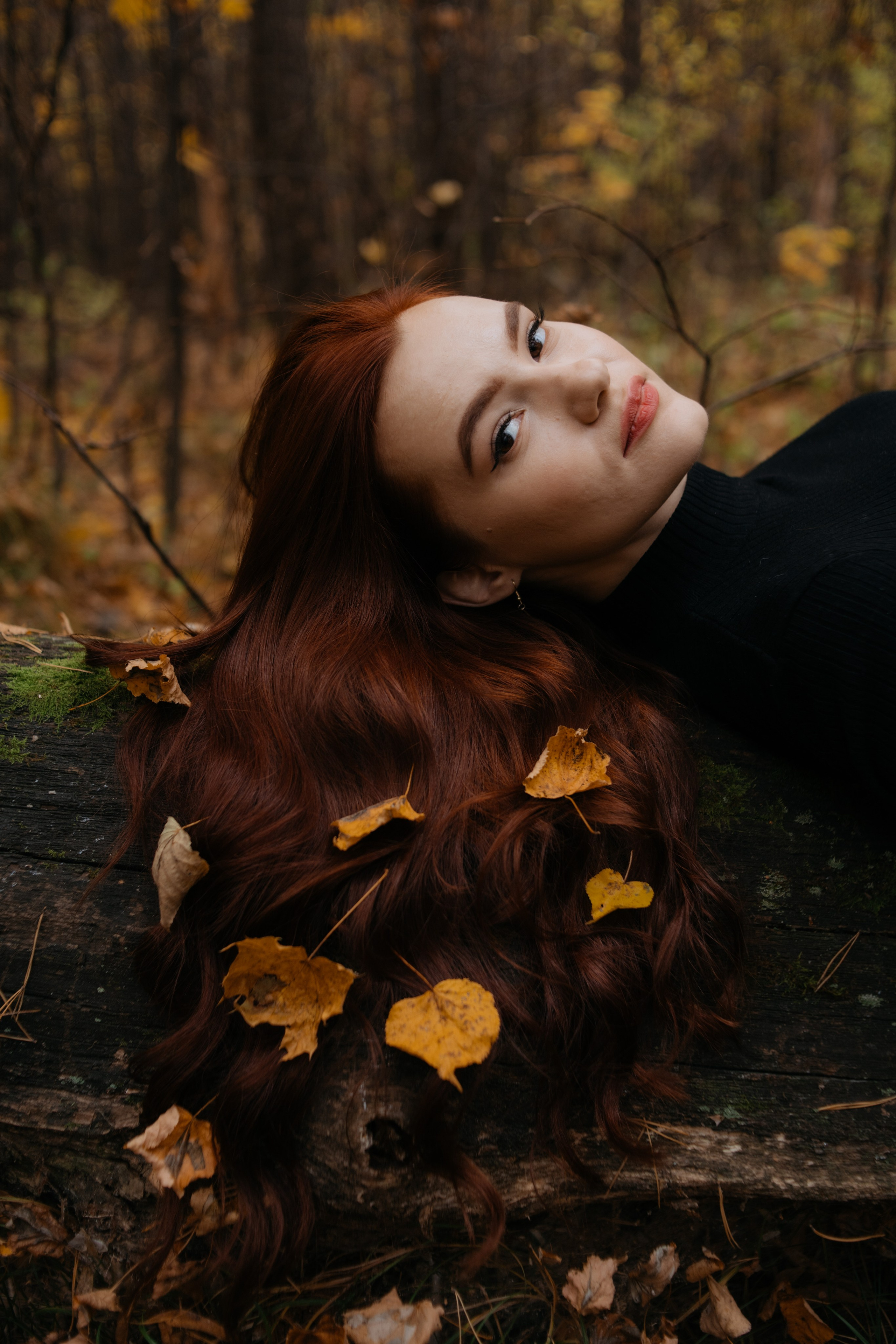 Осенняя прогулочная фотосессия — Лиза. Ксю Галиасфарова — Фотограф Казань