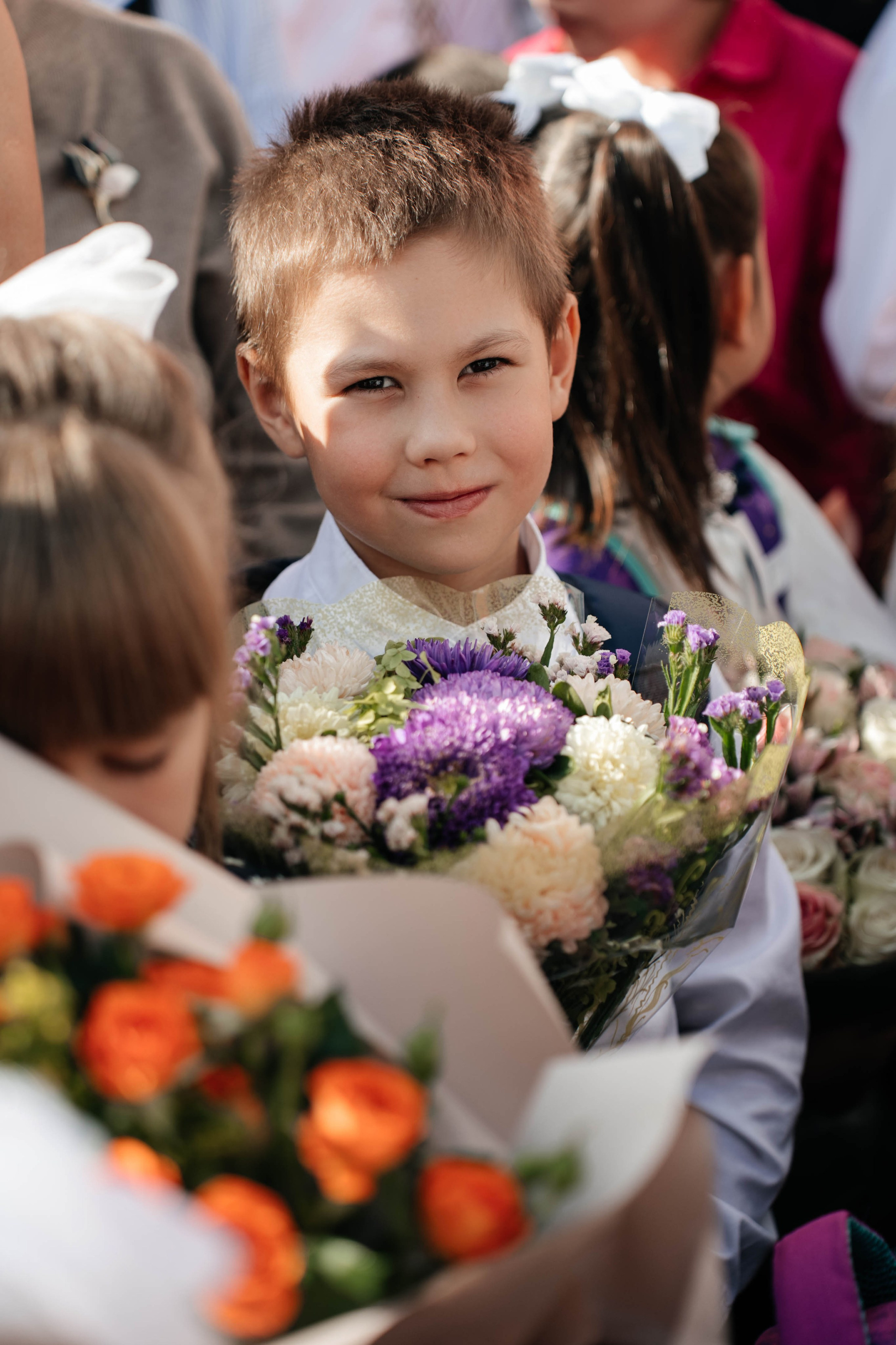 1 сентября, 1-й класс. Свадебный фотограф Москва Александра Аверкова