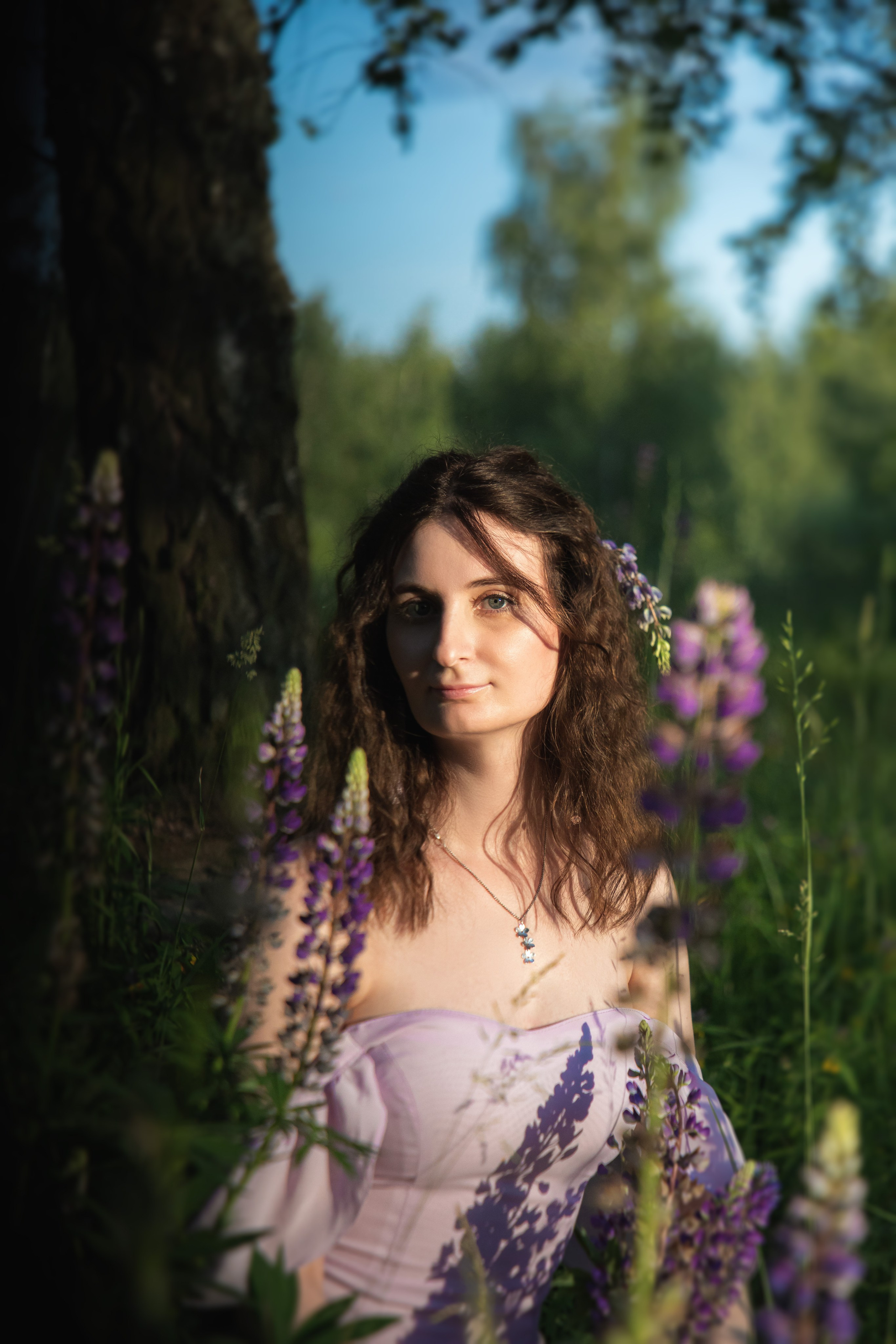 Люпиновое поле. Юлия Башкатова, сказочный фотограф, Москва