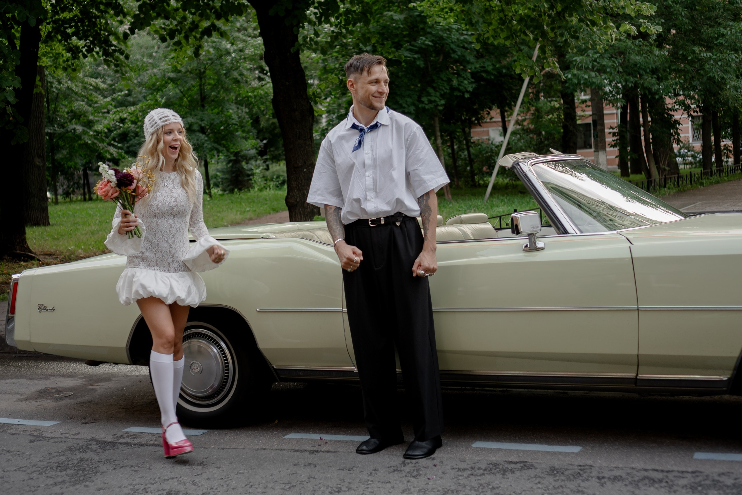 СВАДЕБНАЯ СЬЕМКА С КАБРИОЛЕТОМ В САНТК-ПЕТЕРБУРГЕ НА ПЕТРОГРАДКЕ В ОТЕЛЕ ПАНОРАМИКА. Профессиональный фотограф, Санкт-Петербург — Виктория Богомолова