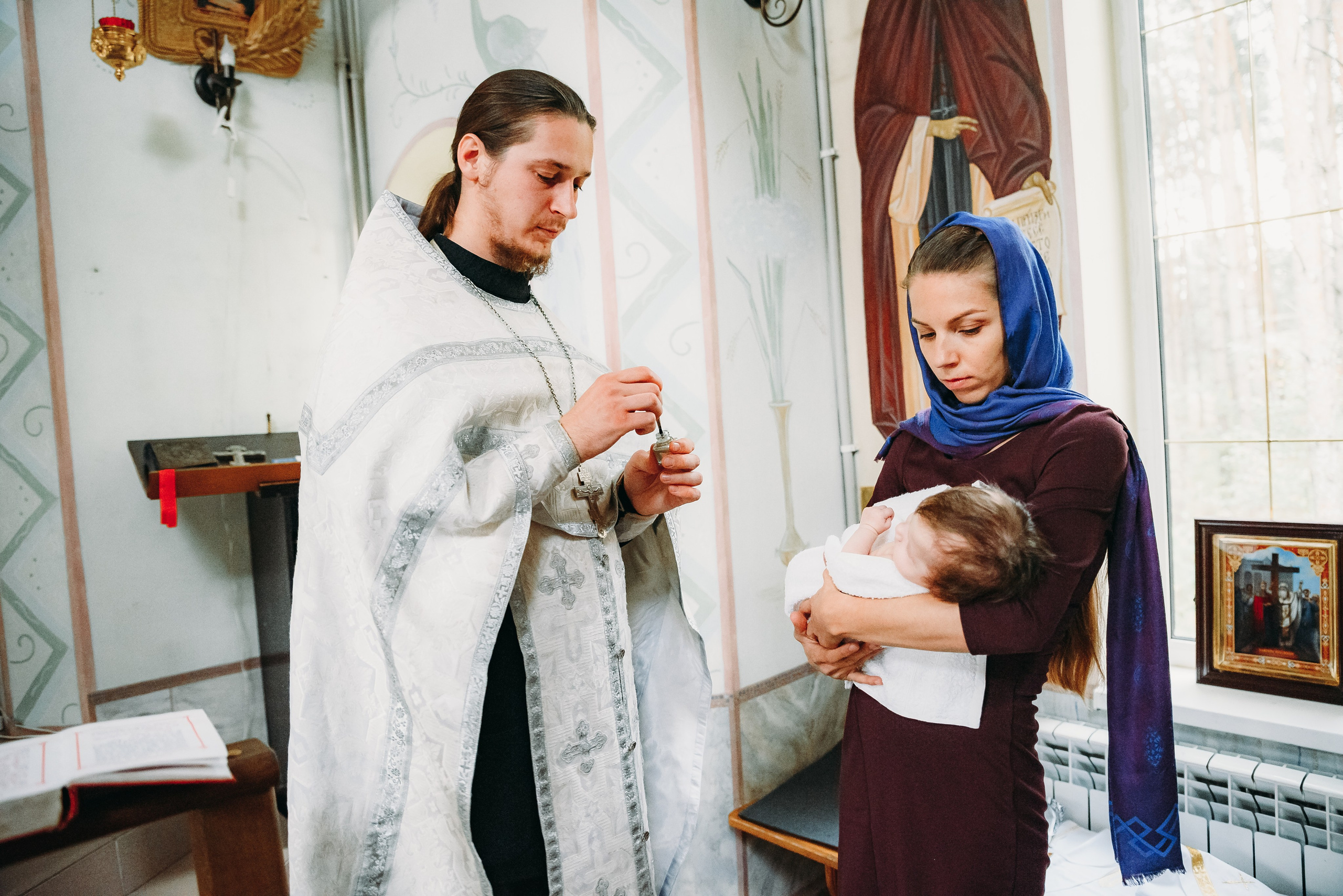 Фотосессия крещения в Новогрудке. Фотограф на крещение. Свадебный и семейный фотограф в Минске Филиппович Александр