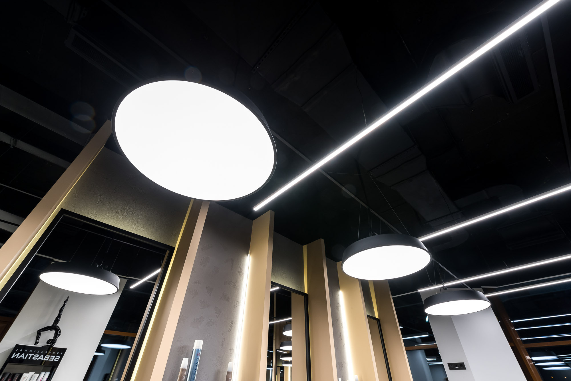 Освещение в салоне красоты. Интерьерный фотограф в Москве Михаил Дереча