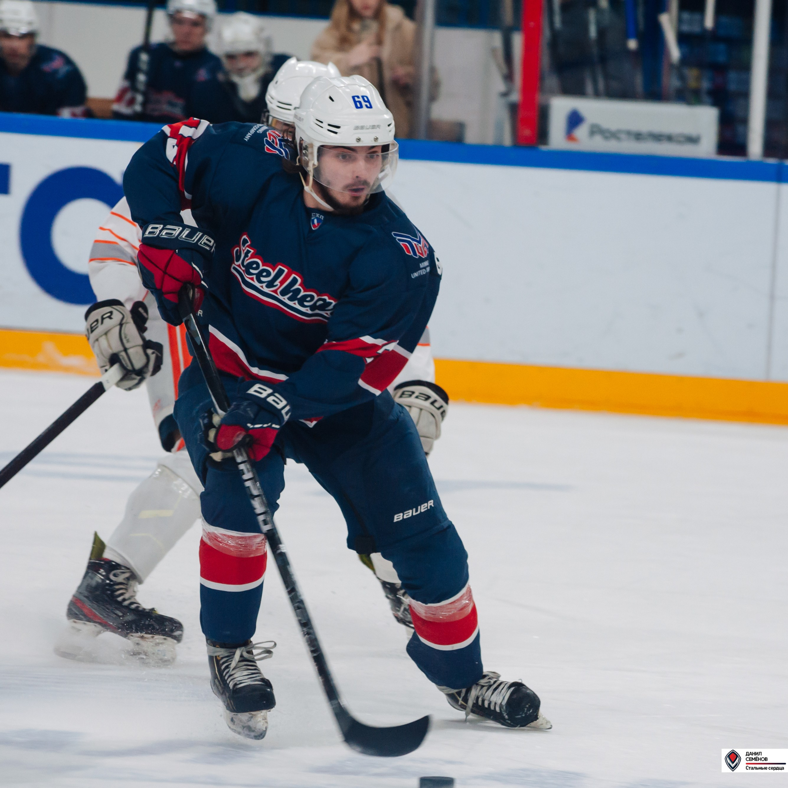 Чемпионат СХЛ. Стальные сердца — СФУ. Фотограф Магнитогорск Данил Семенов