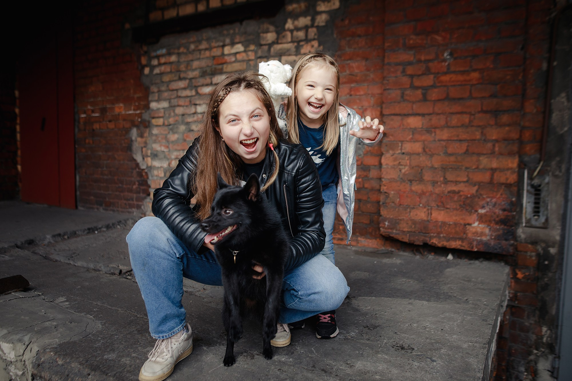 Саша, Маша и шипперке Йети. Фотограф-анималист Mary Mart — Москва, Питер