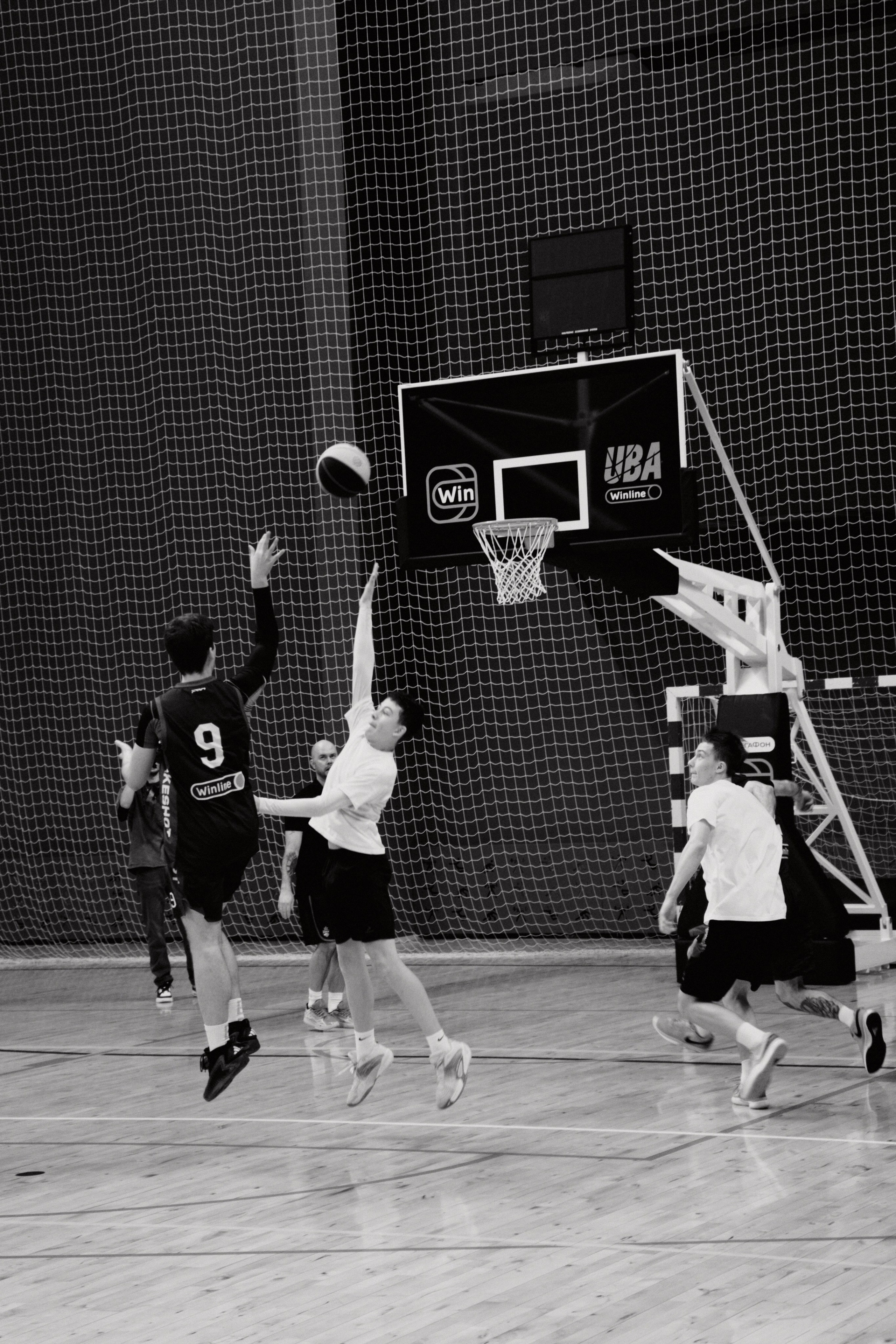 Новогодний баскетбол 2025. Детская лига. Евгений Бреча. Коммерческий и бэкстейдж фотограф в Москве