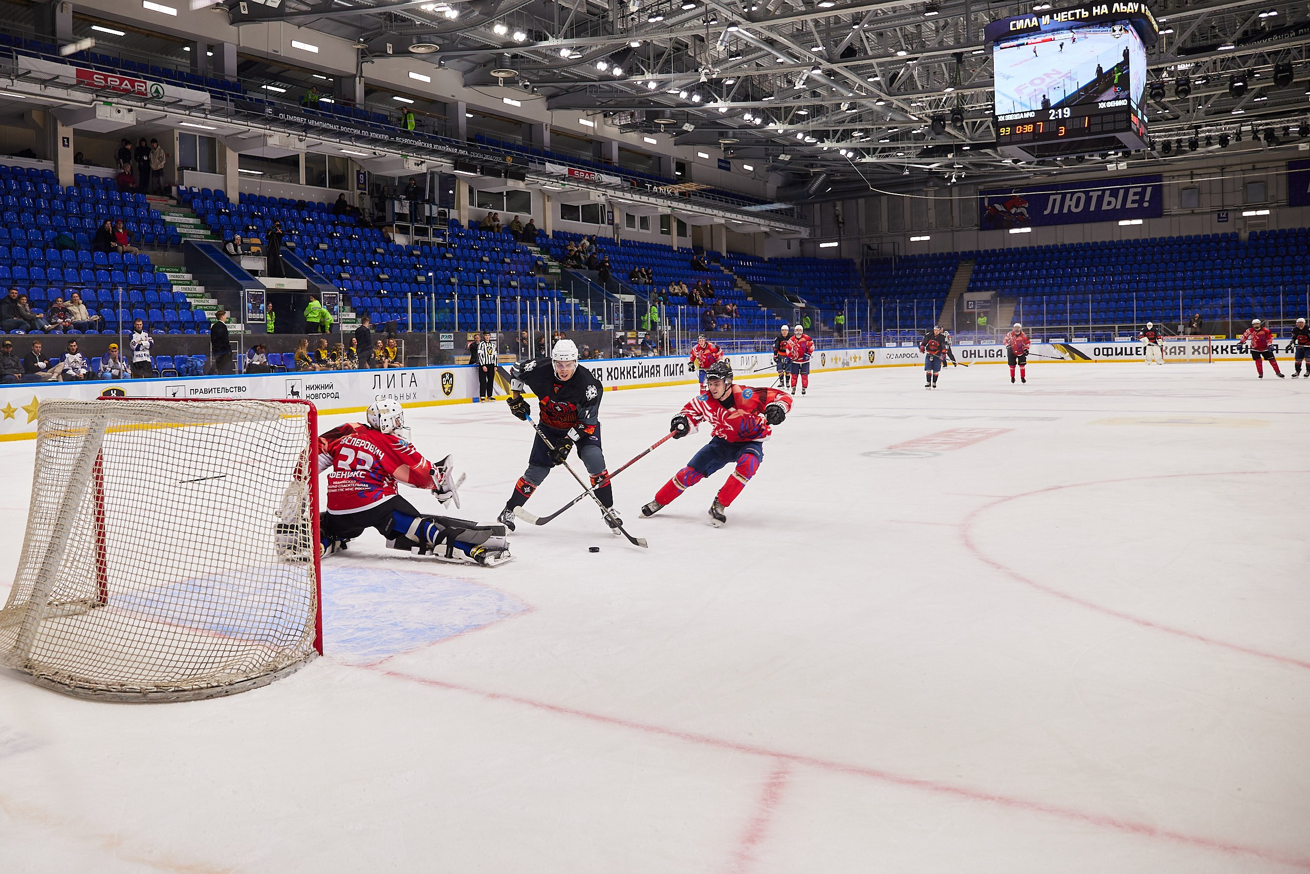 Репортаж. Офицерская хоккейная лига 2025 год. Спортивный фотограф Некрасов Денис