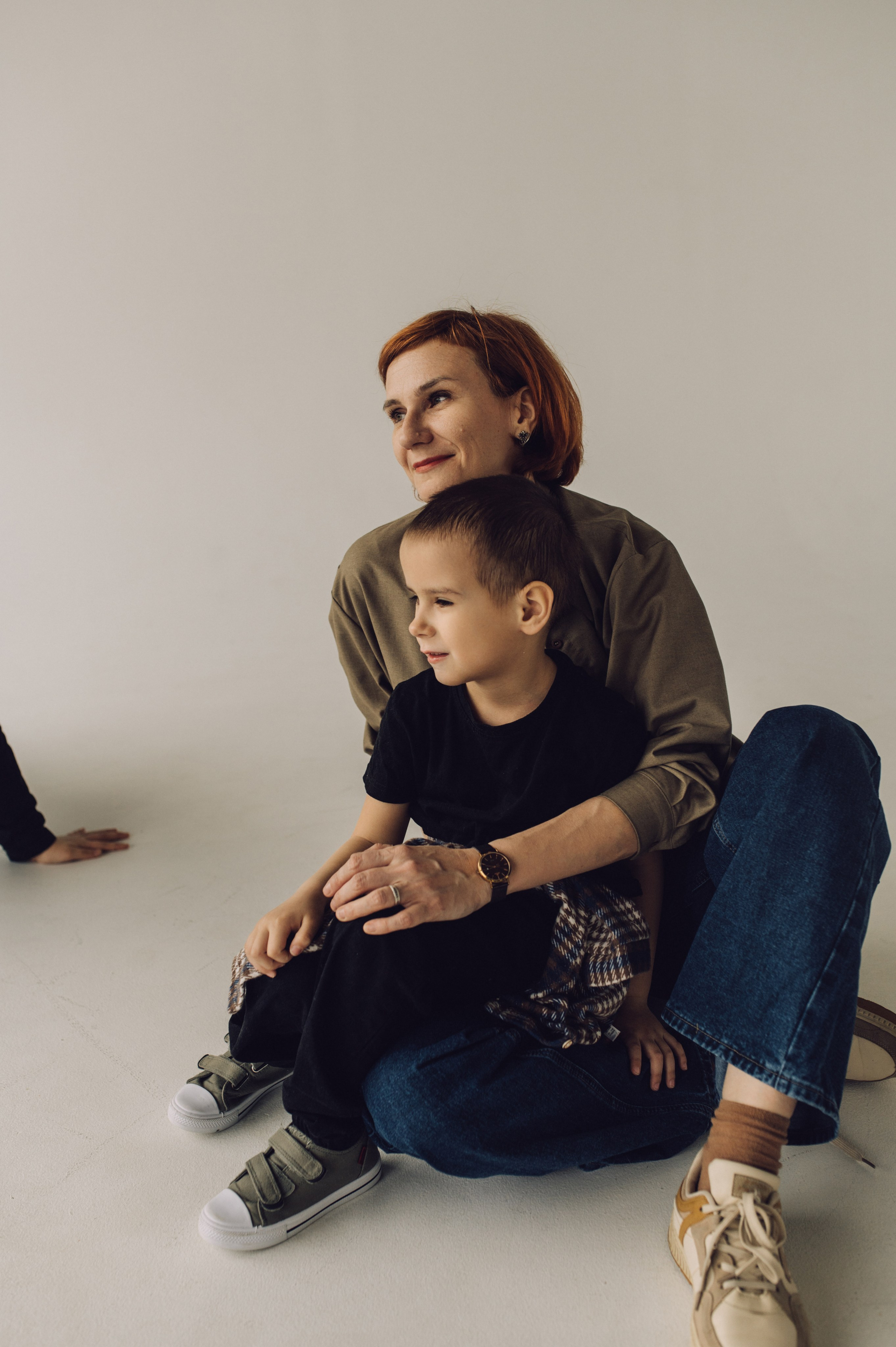 Наташа, Маша и Ванюшка. Фотограф Мария Стрелкова