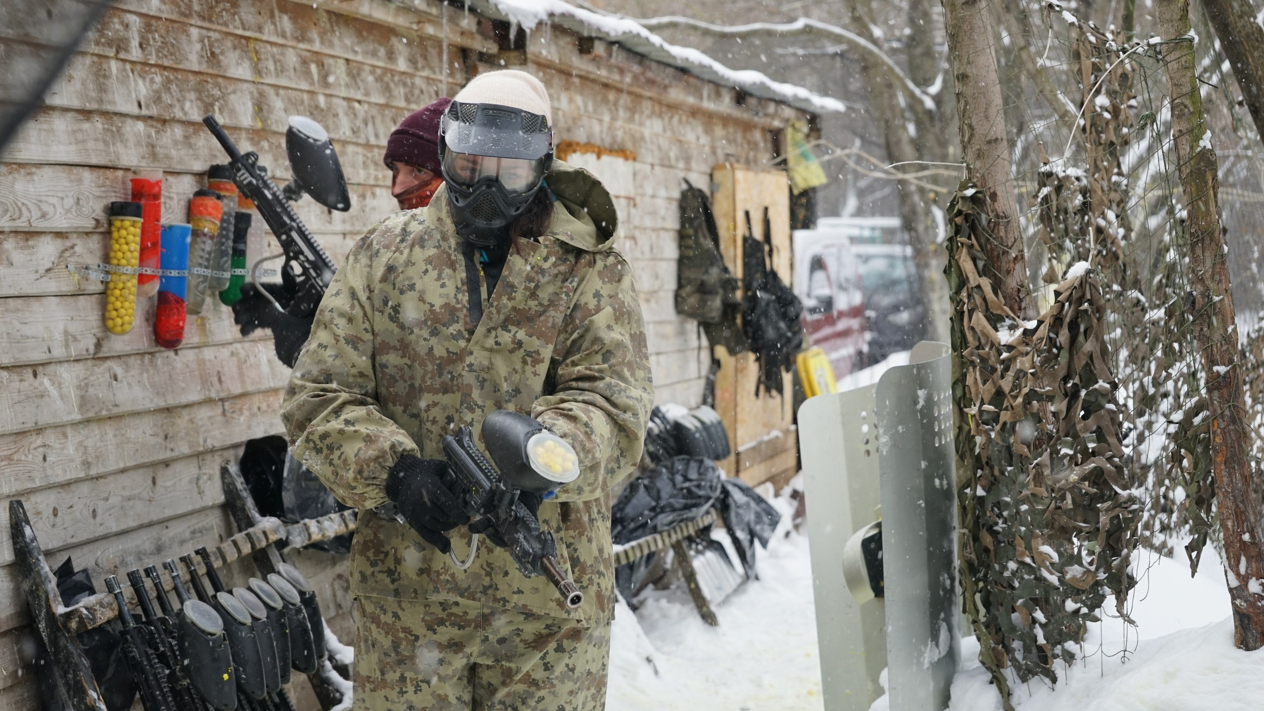 Пейнтбол + шашлыки | 21.02.2021. Галерея Фантим
