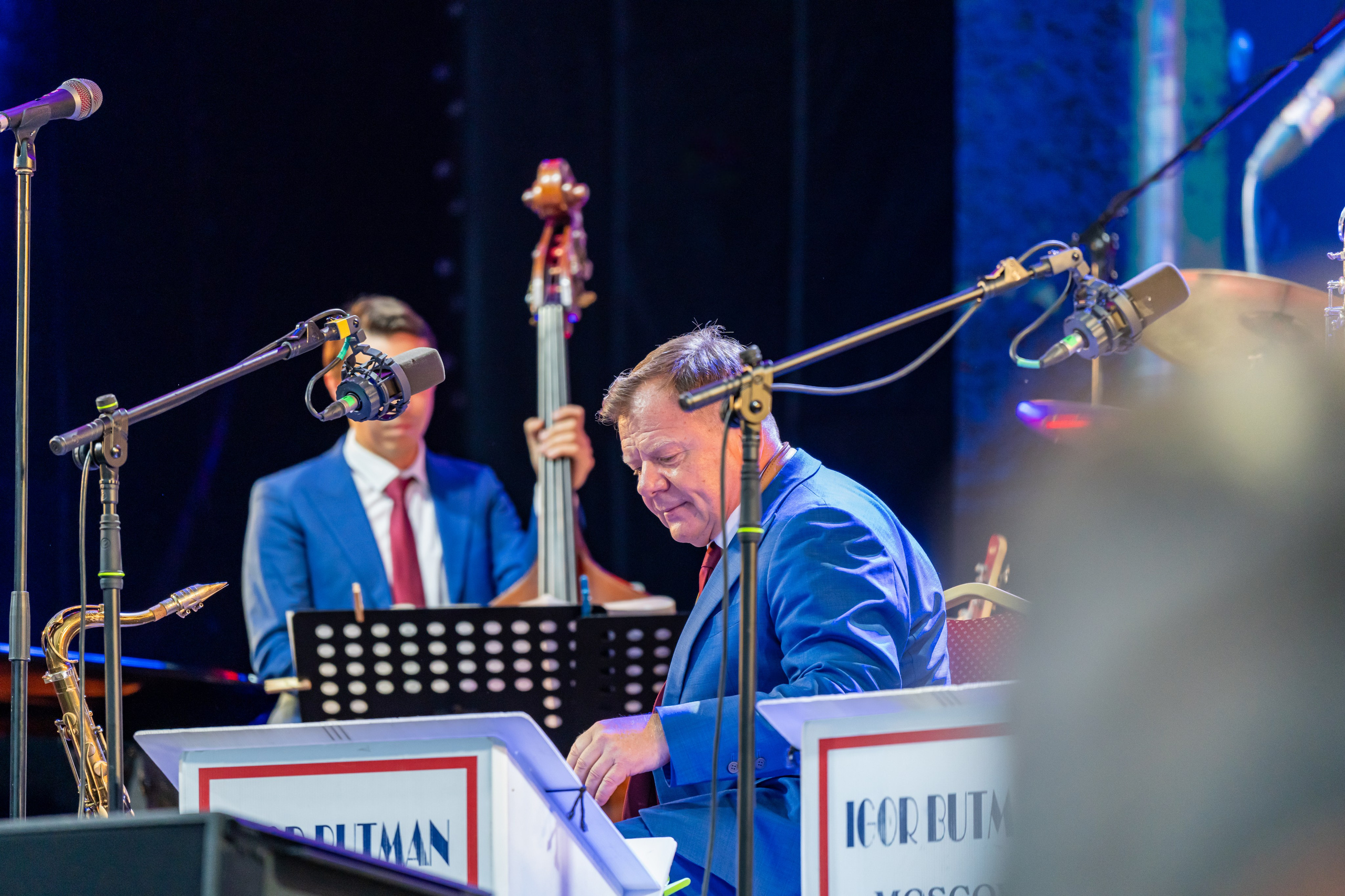 Игорь Бутман на сцене Jazzовых сезонов в Горках Ленинских