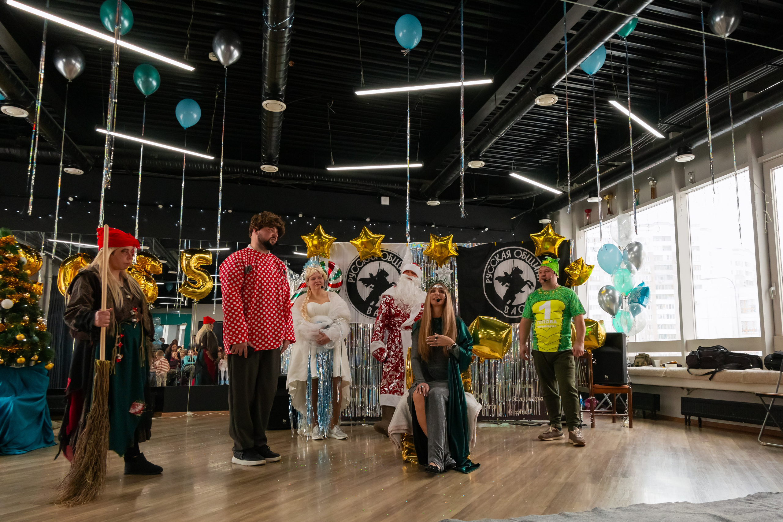 Новогодний праздник Русская Община ВАО. Фотограф Илья Варакин