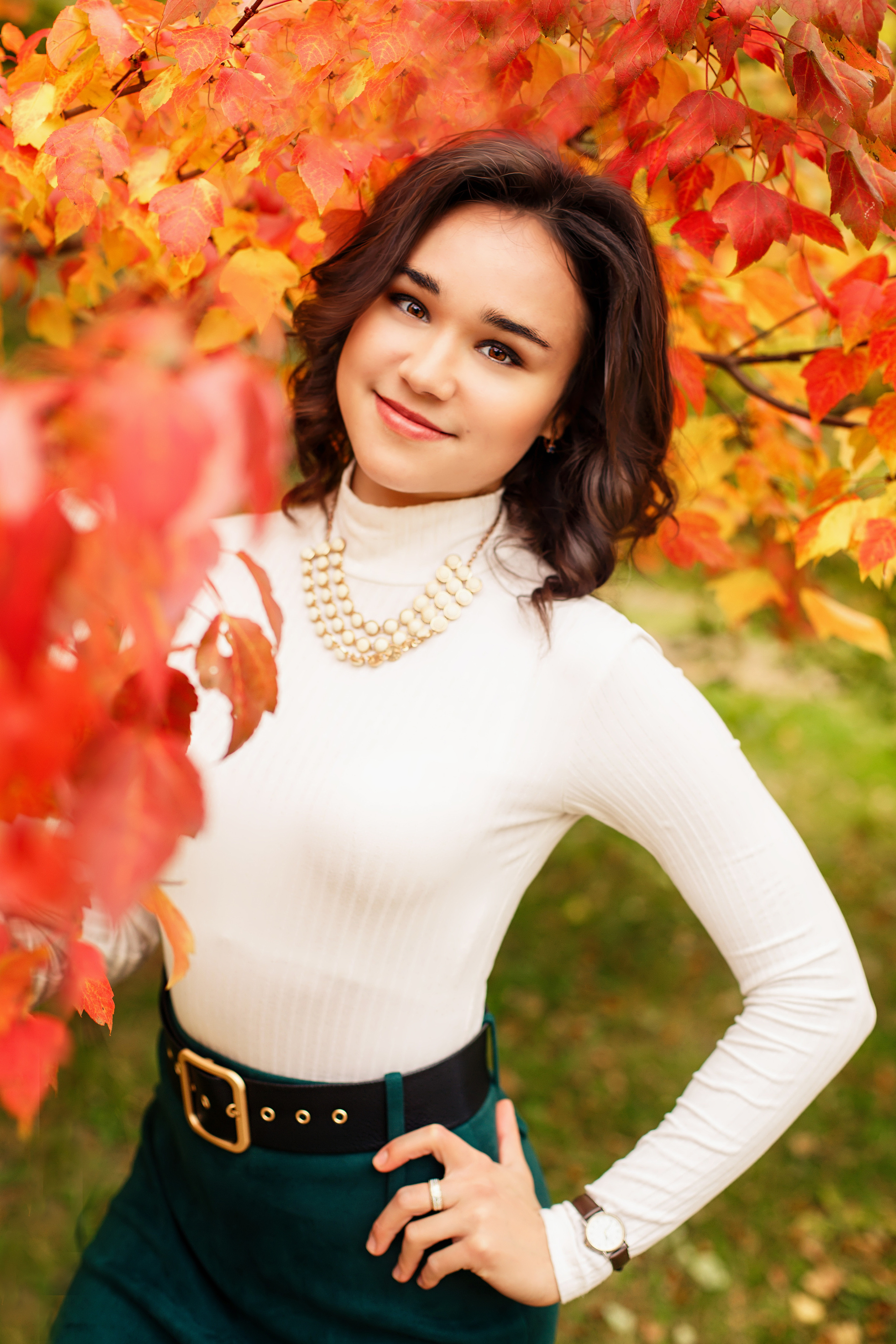 Фотосессия в парке. Деловая и Бизнес съемка в  Москве Инесса Грушко