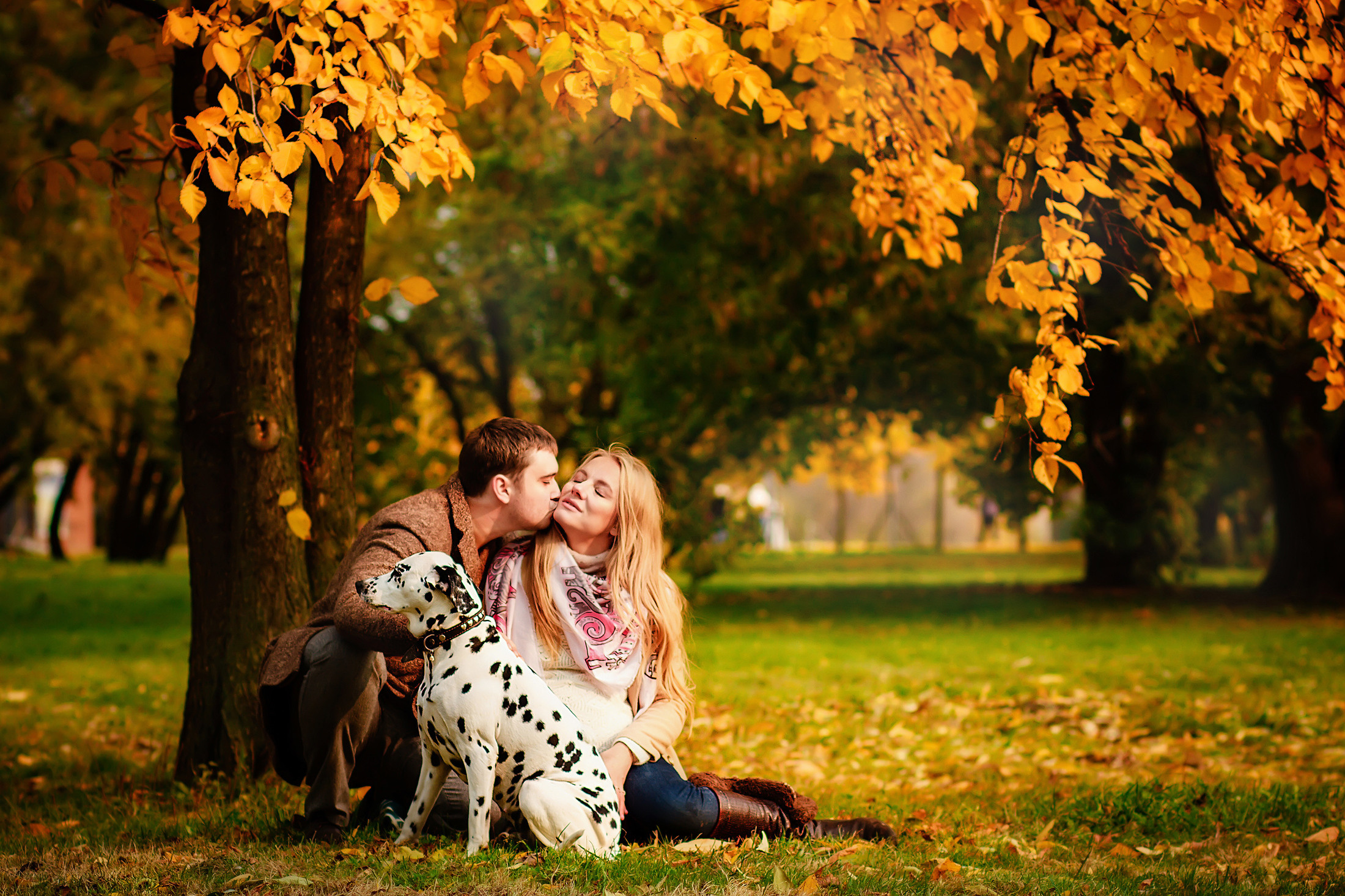 Фотосессия в парке. Деловая и Бизнес съемка в  Москве Инесса Грушко