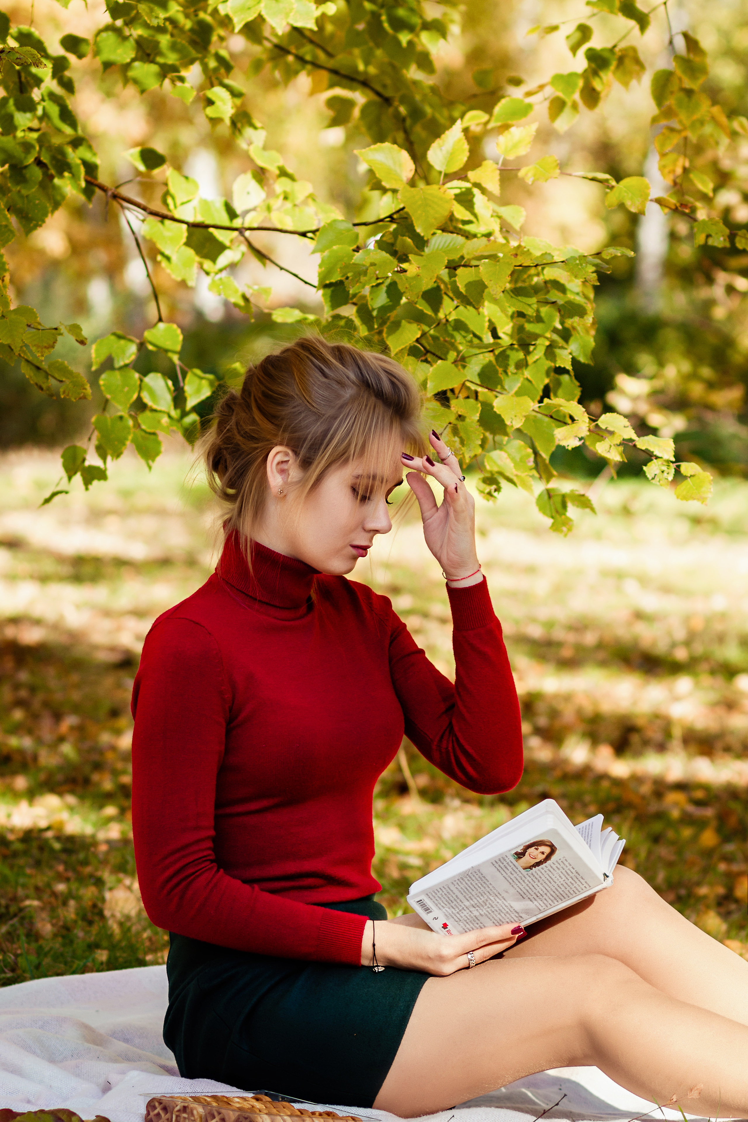 Фотосессия в парке. Деловая и Бизнес съемка в  Москве Инесса Грушко