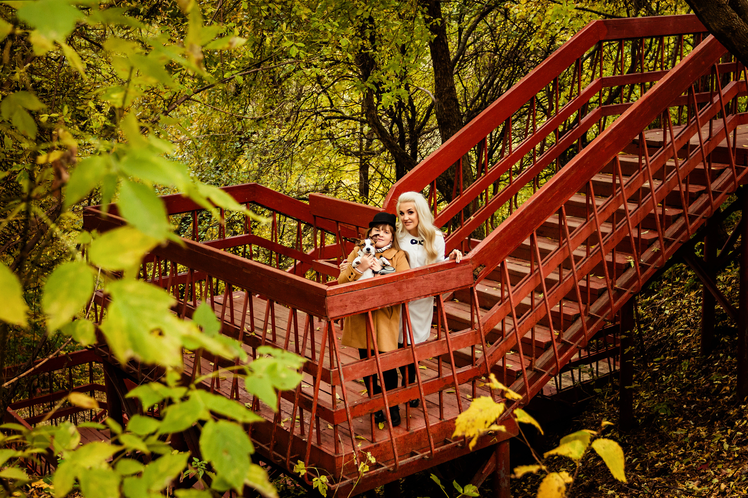 Фотосессия в парке. Деловая и Бизнес съемка в  Москве Инесса Грушко