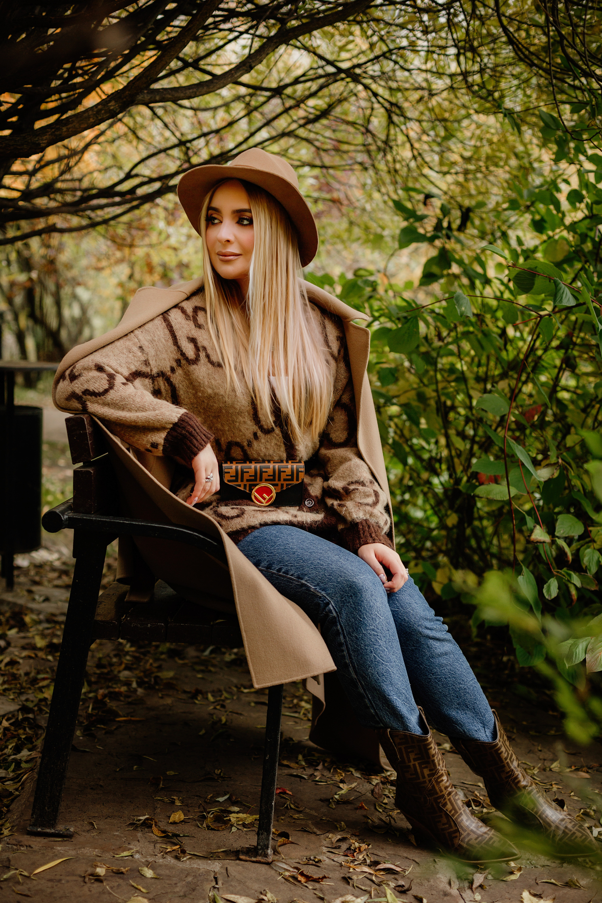 Фотосессия в парке. Деловая и Бизнес съемка в  Москве Инесса Грушко