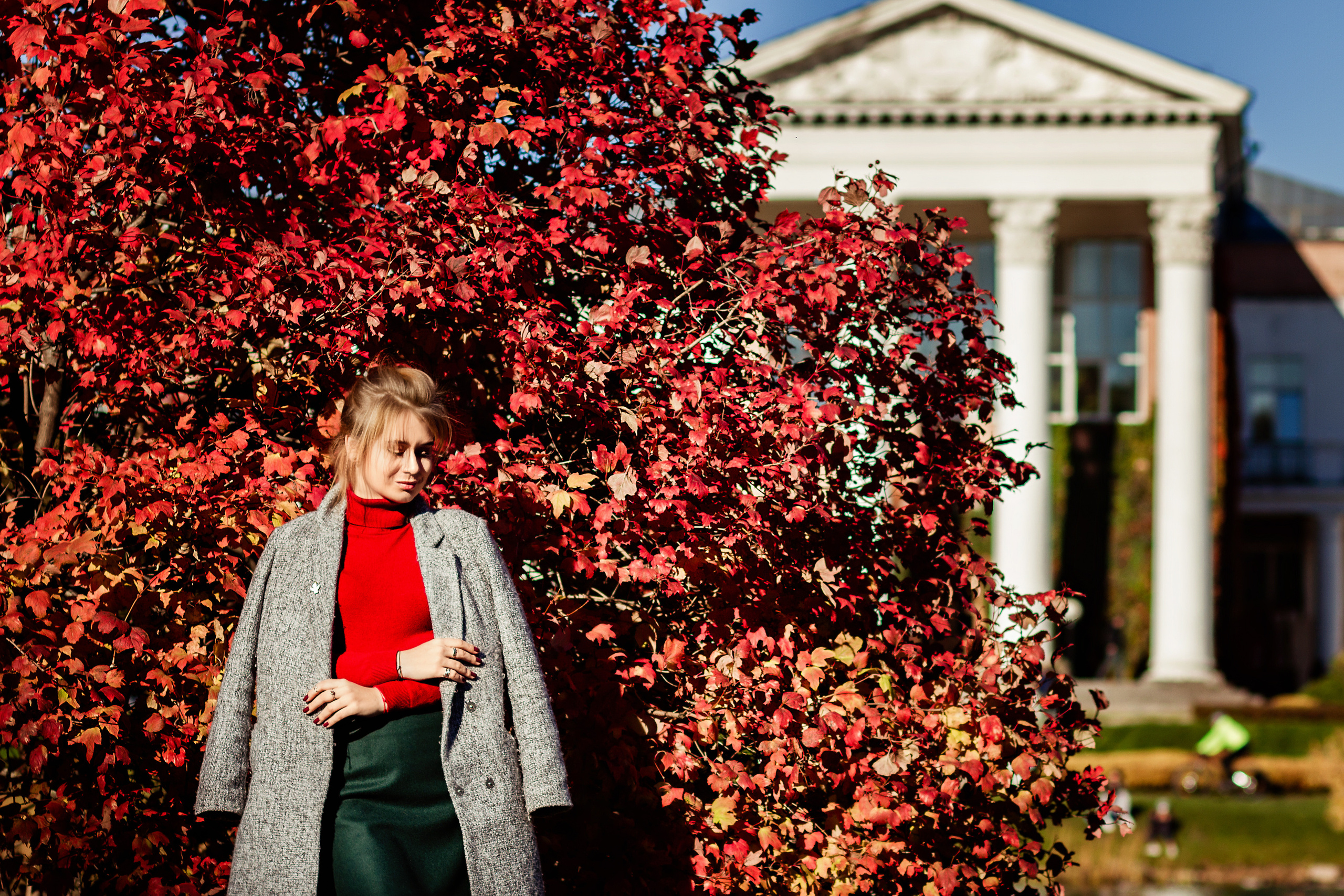 Фотосессия в парке. Деловая и Бизнес съемка в  Москве Инесса Грушко