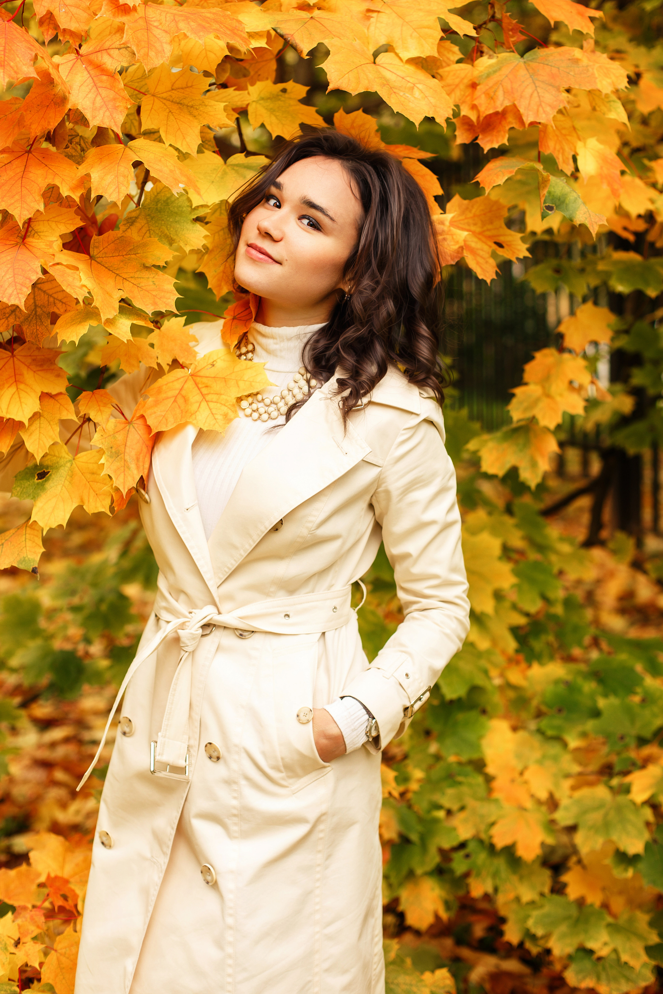 Фотосессия в парке. Деловая и Бизнес съемка в  Москве Инесса Грушко