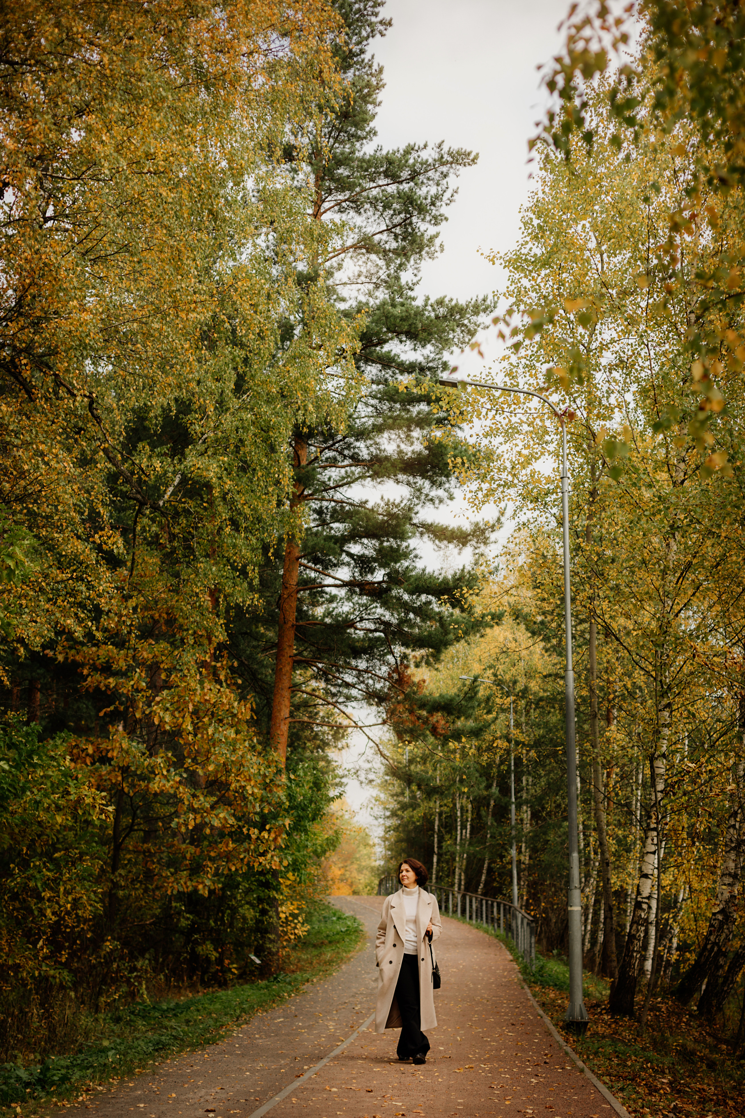 Фотосессия в парке. Деловая и Бизнес съемка в  Москве Инесса Грушко