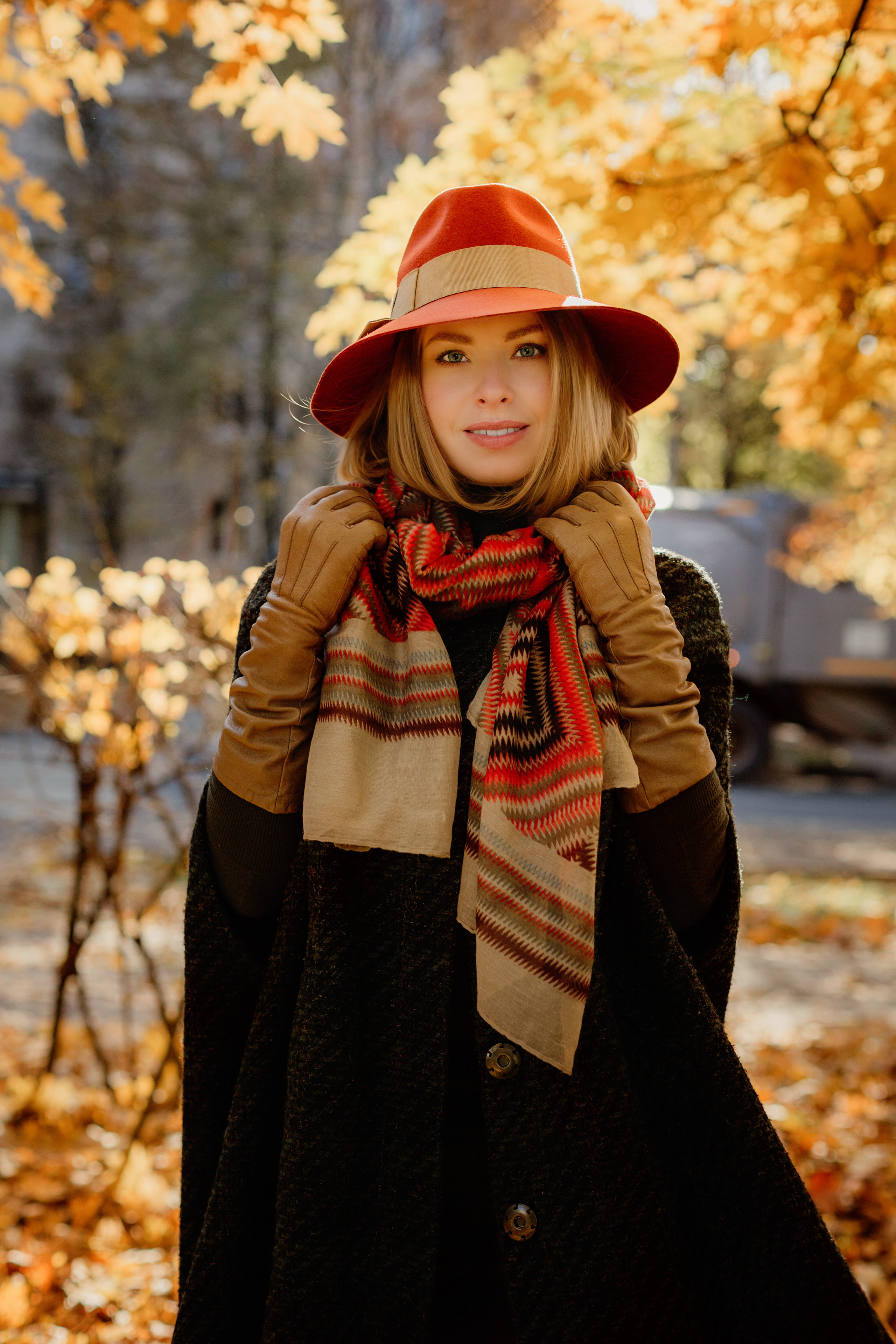 Фотосессия в парке. Деловая и Бизнес съемка в  Москве Инесса Грушко