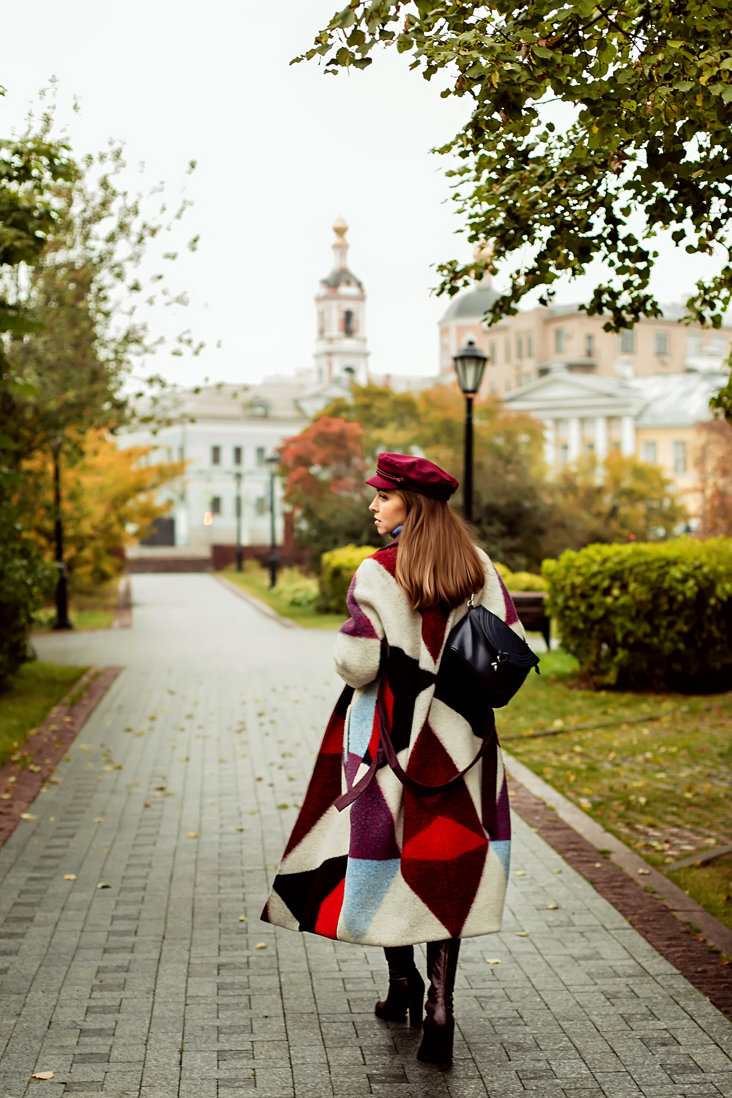 Фотосессия в парке. Деловая и Бизнес съемка в  Москве Инесса Грушко