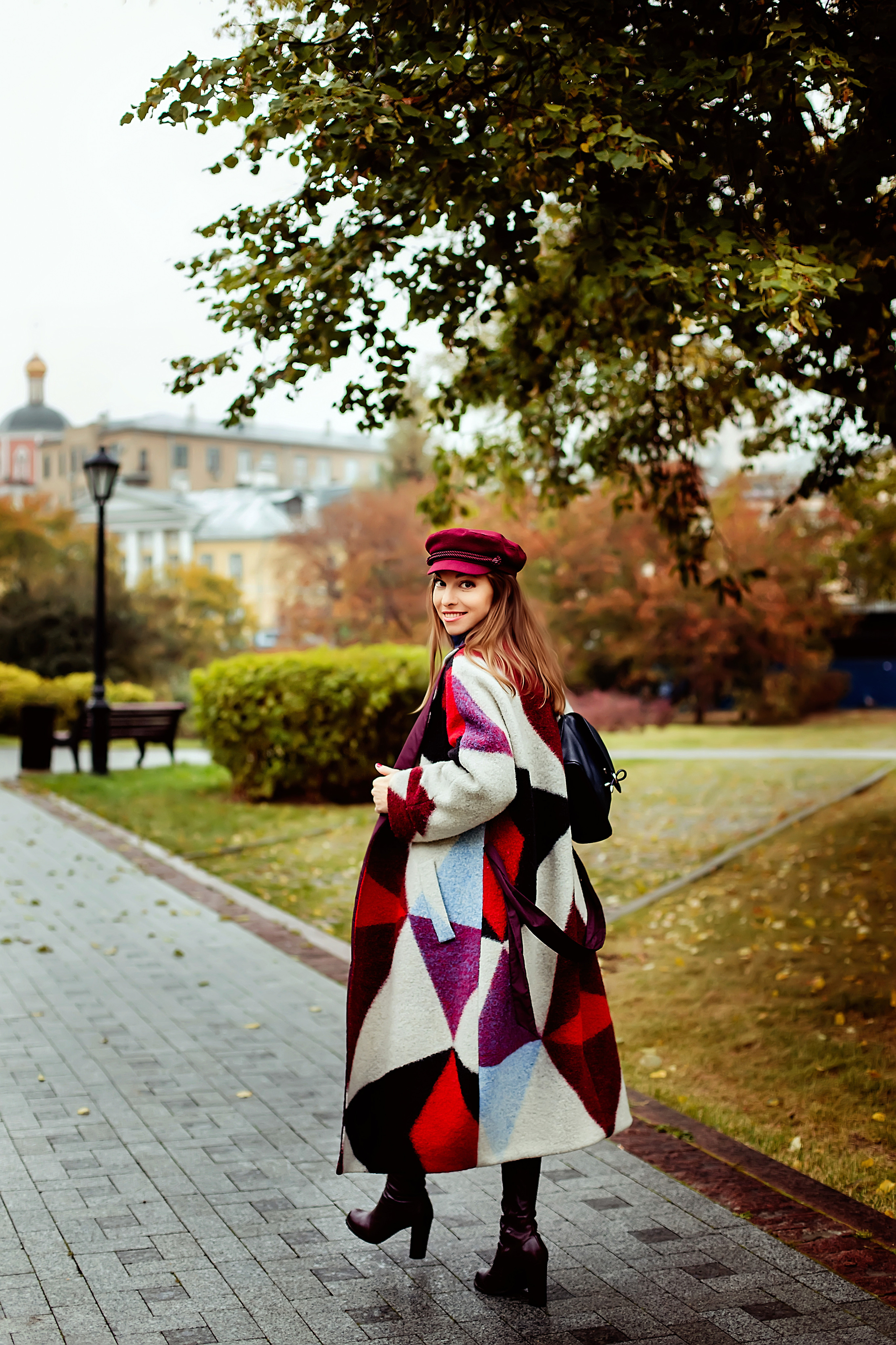 Фотосессия в парке. Деловая и Бизнес съемка в  Москве Инесса Грушко