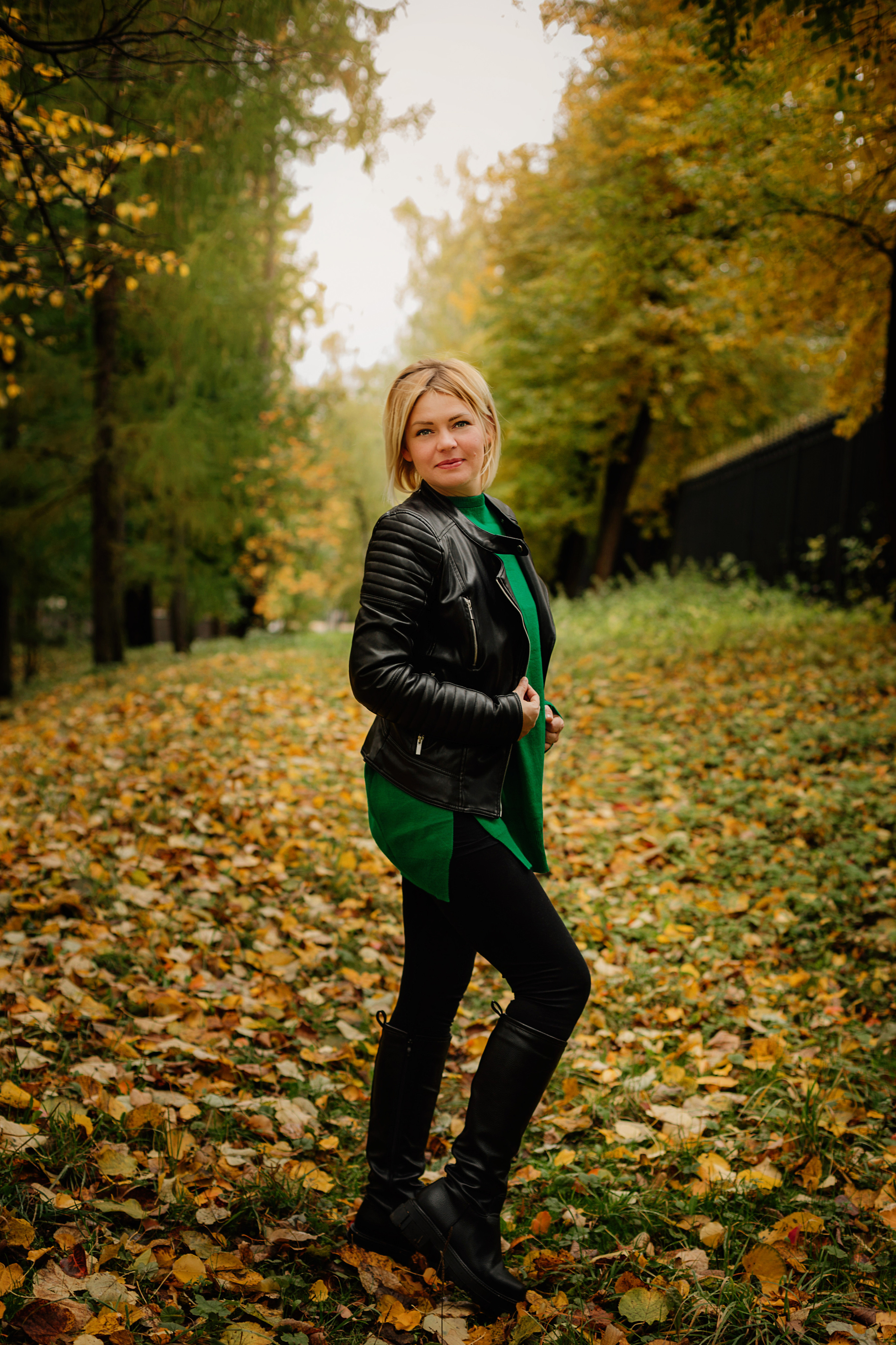 Фотосессия в парке. Деловая и Бизнес съемка в  Москве Инесса Грушко