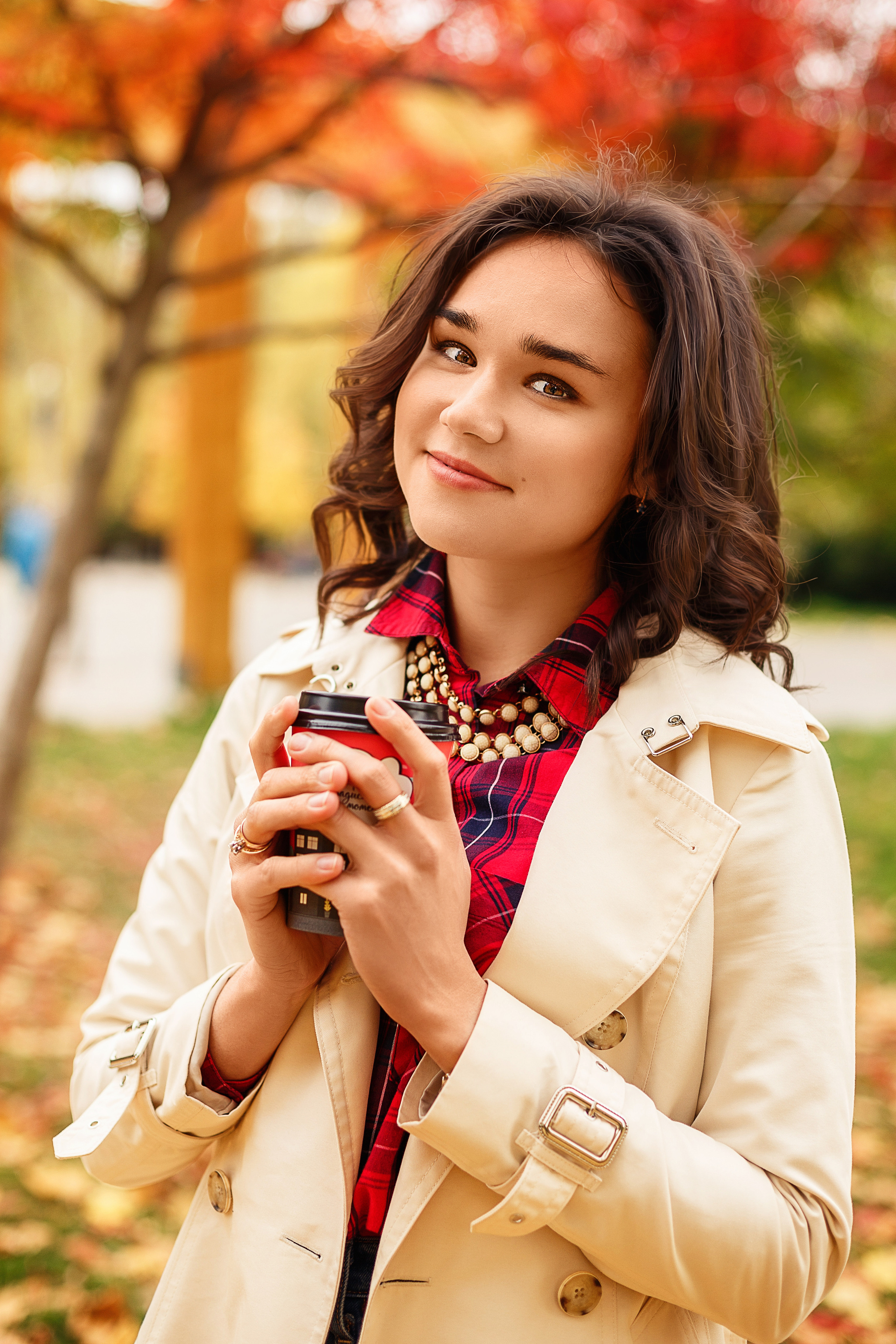 Фотосессия в парке. Деловая и Бизнес съемка в  Москве Инесса Грушко