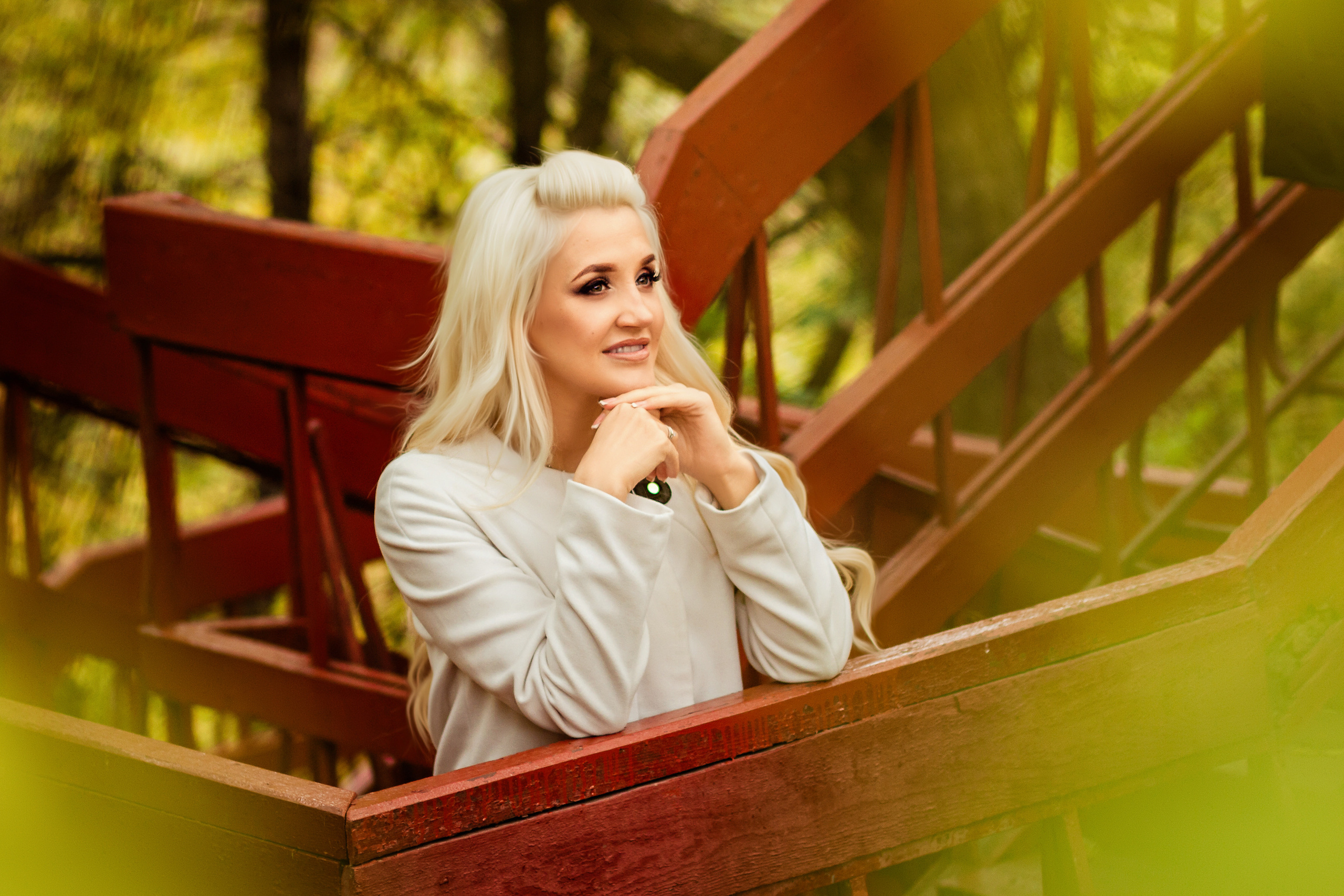 Фотосессия в парке. Деловая и Бизнес съемка в  Москве Инесса Грушко