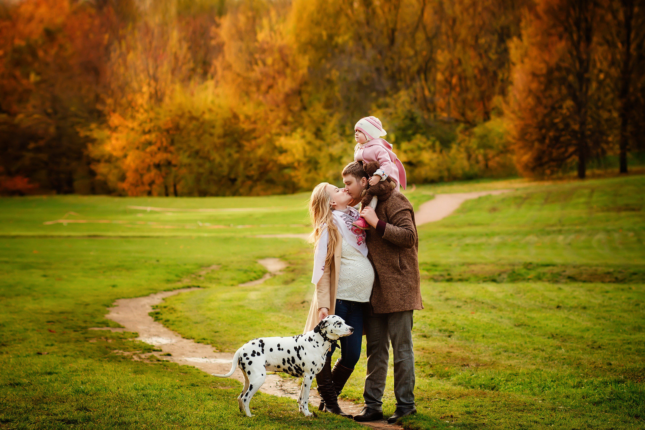 Фотосессия в парке. Деловая и Бизнес съемка в  Москве Инесса Грушко