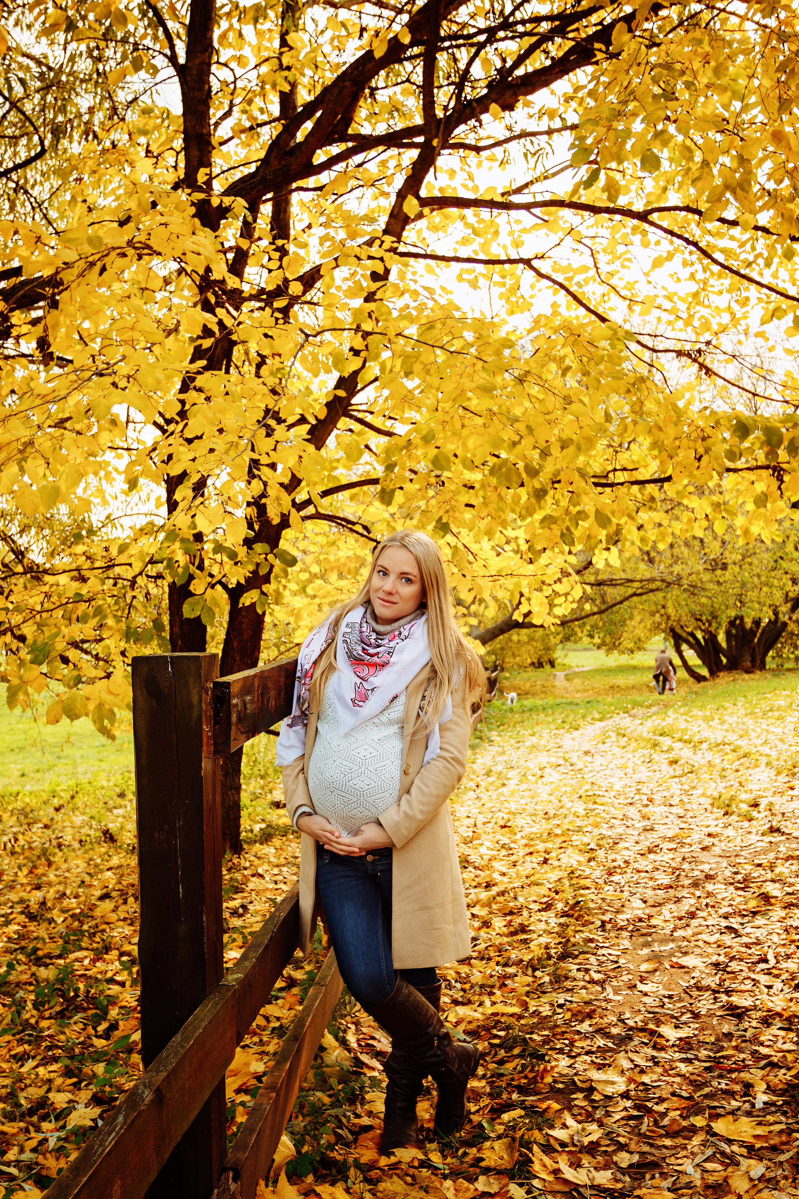 Фотосессия в парке. Деловая и Бизнес съемка в  Москве Инесса Грушко