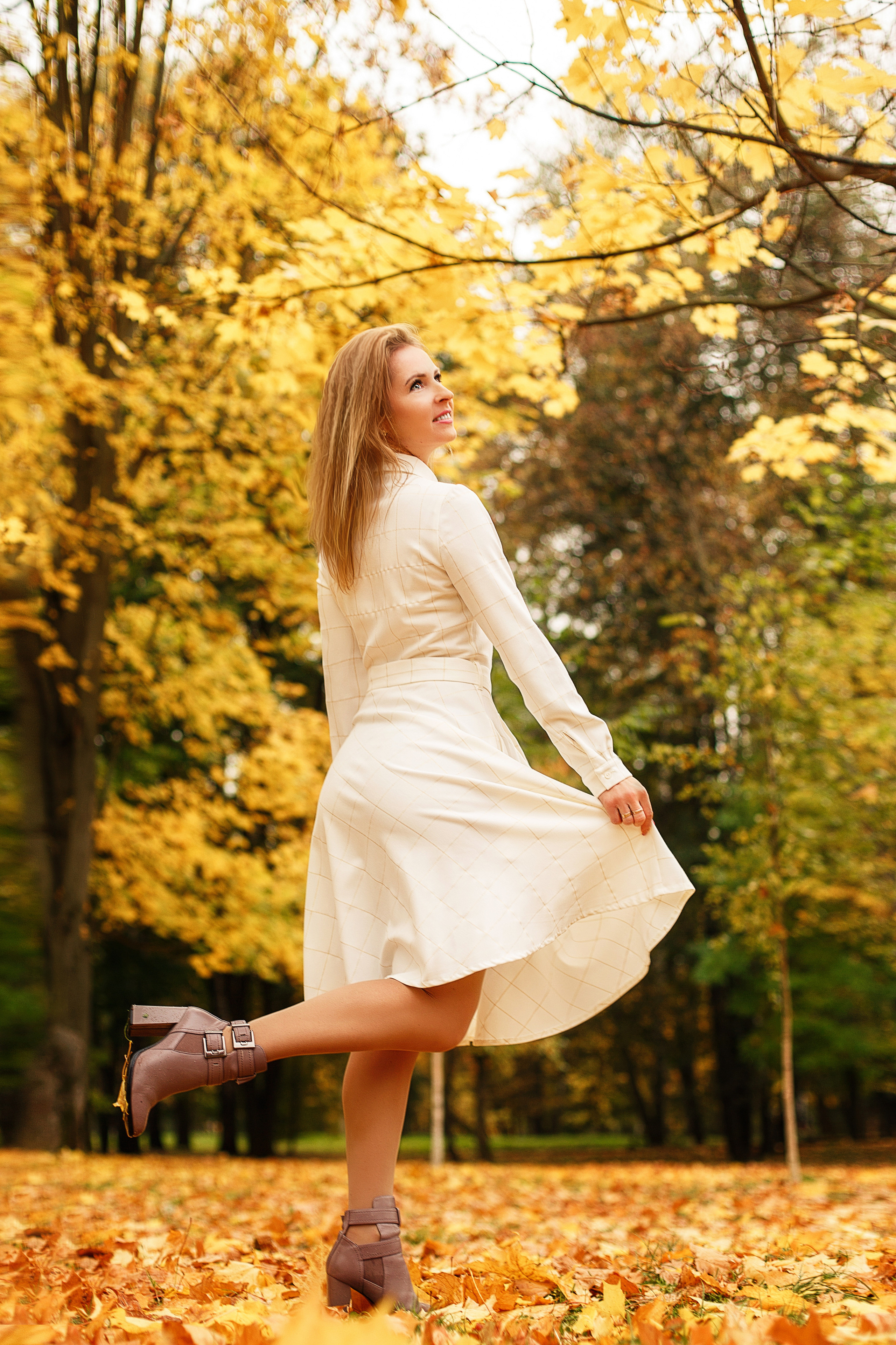 Фотосессия в парке. Деловая и Бизнес съемка в  Москве Инесса Грушко