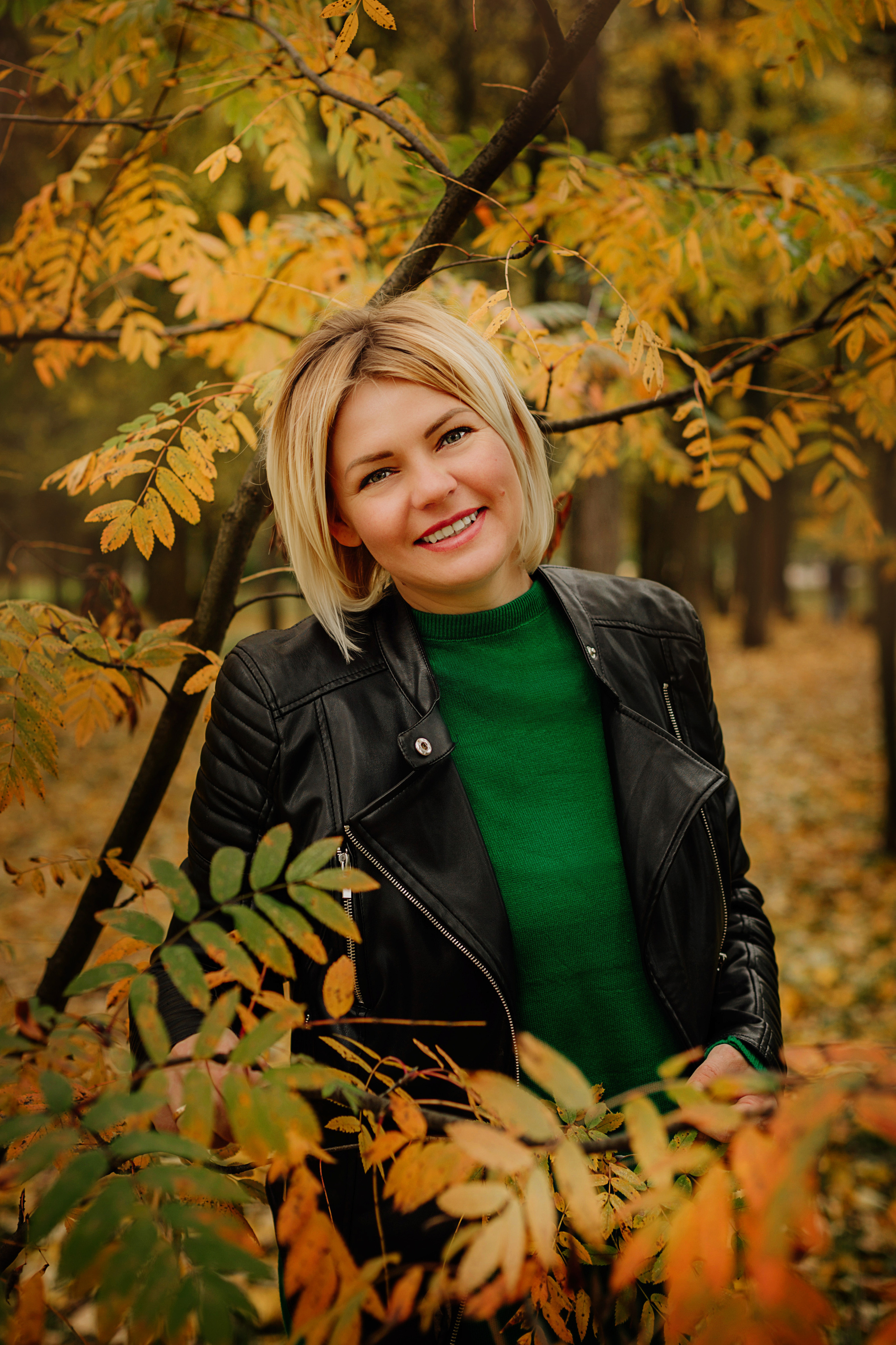 Фотосессия в парке. Деловая и Бизнес съемка в  Москве Инесса Грушко