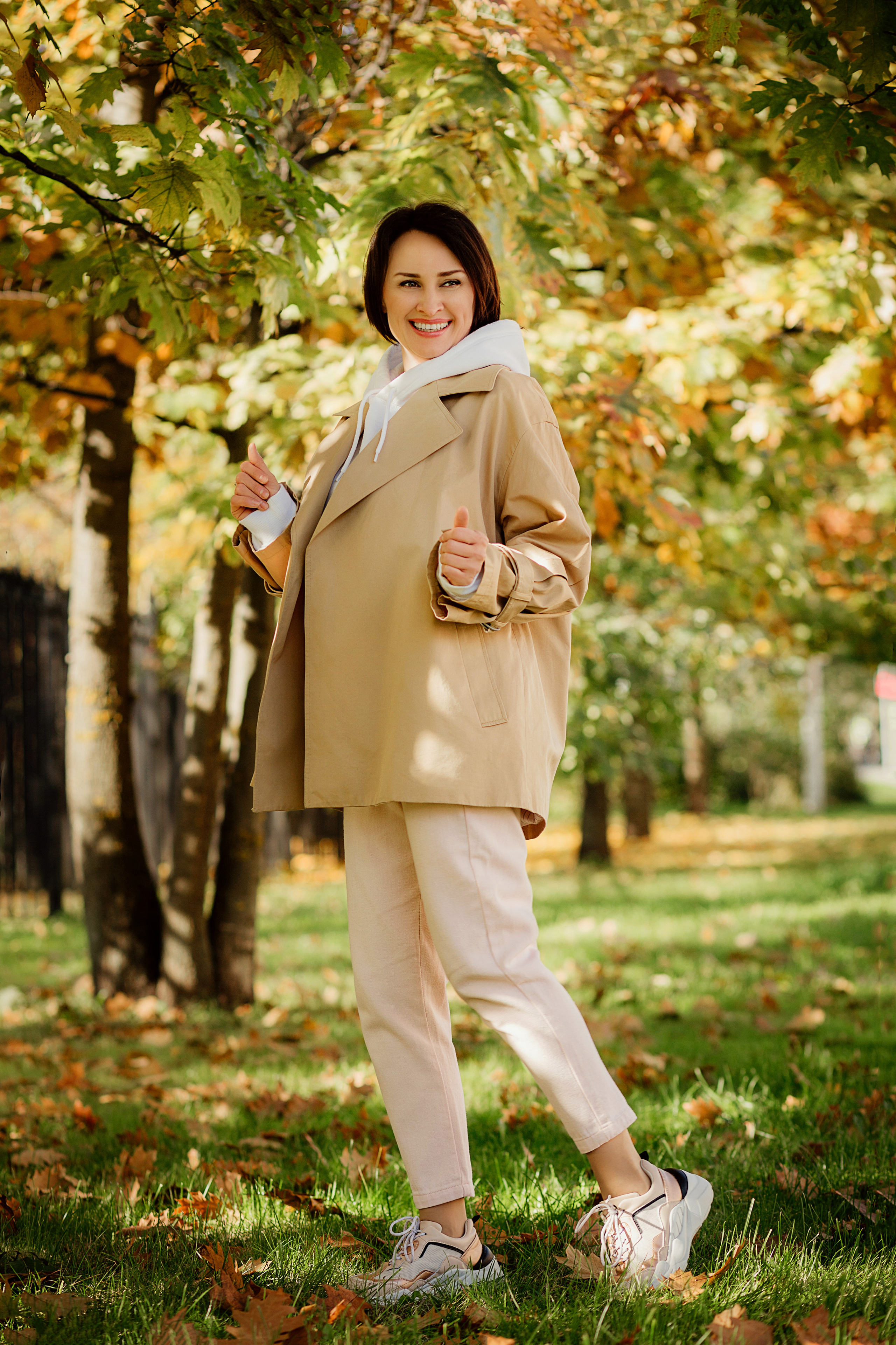 Фотосессия в парке. Деловая и Бизнес съемка в  Москве Инесса Грушко