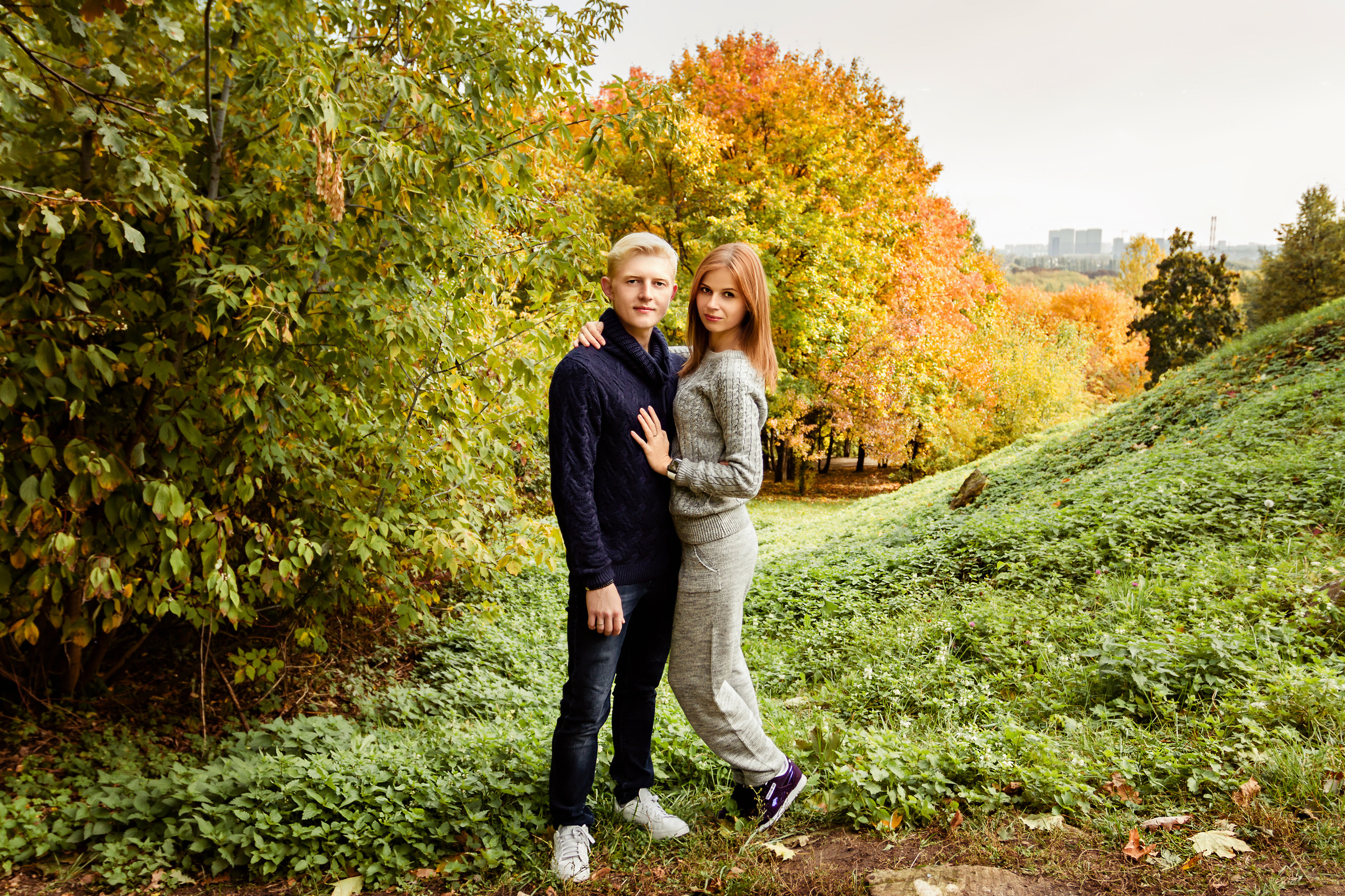 Фотосессия в парке. Деловая и Бизнес съемка в  Москве Инесса Грушко