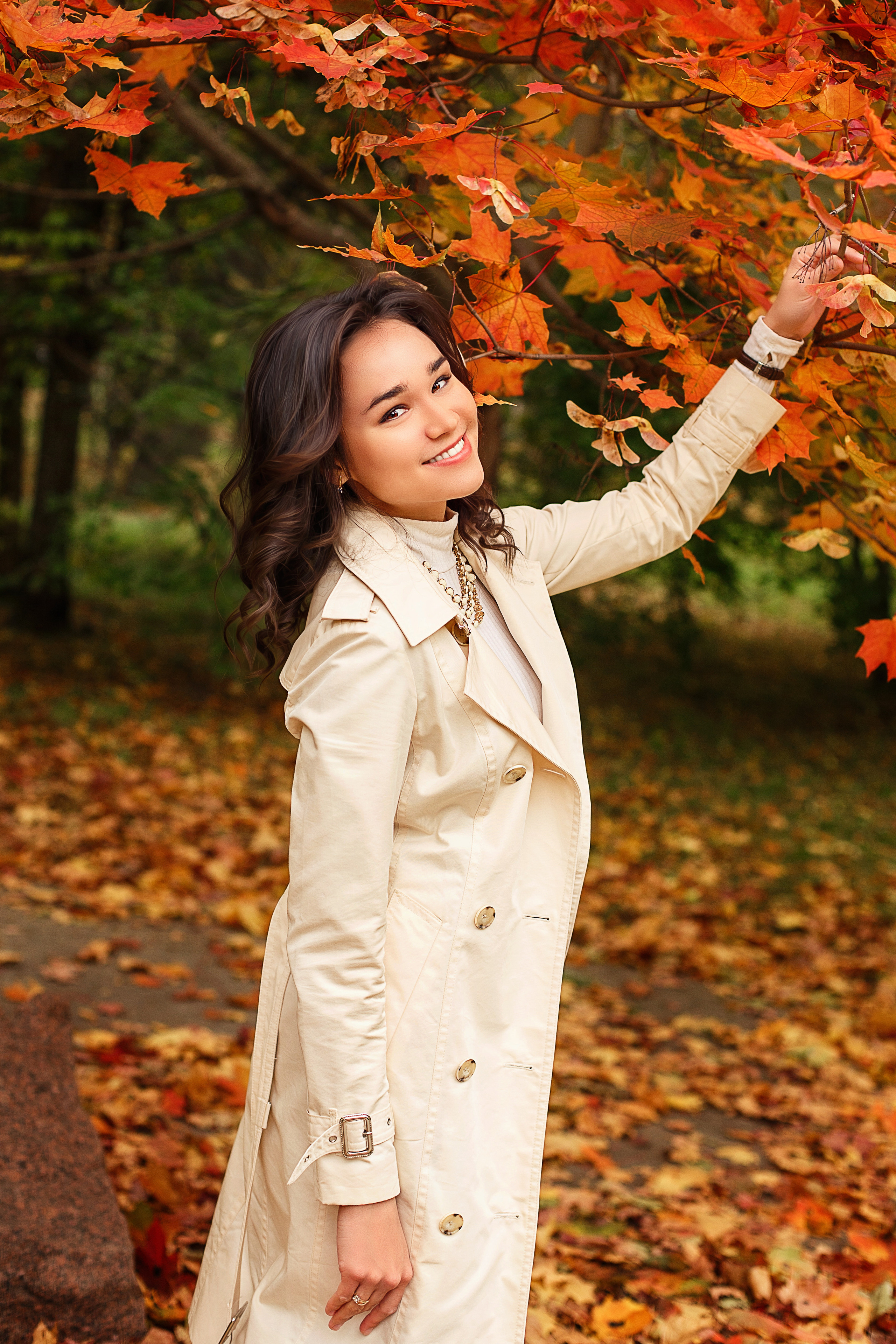 Фотосессия в парке. Деловая и Бизнес съемка в  Москве Инесса Грушко