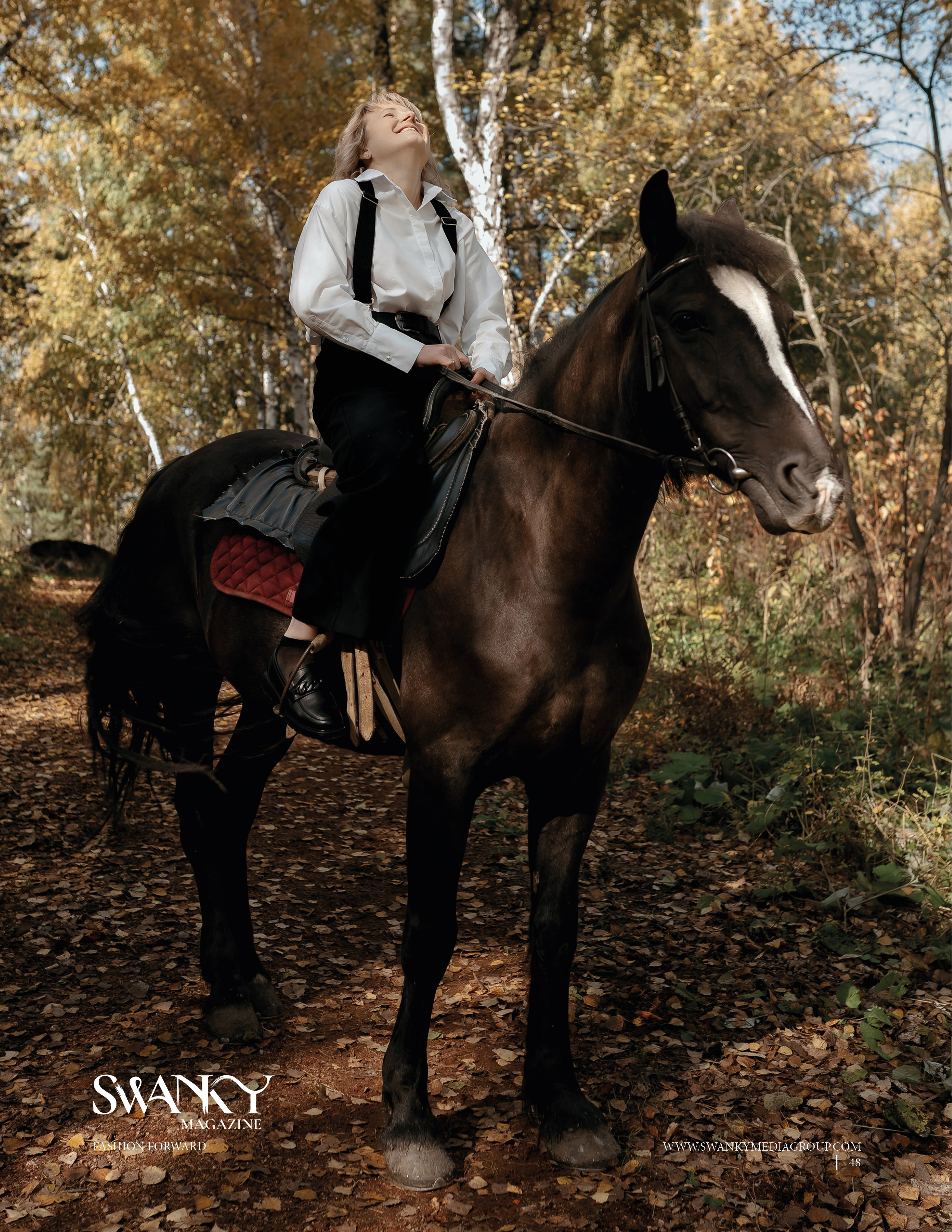 Swanky Mag Beauty Edition October 2024. Фотограф Ким Наталья в Красноярске