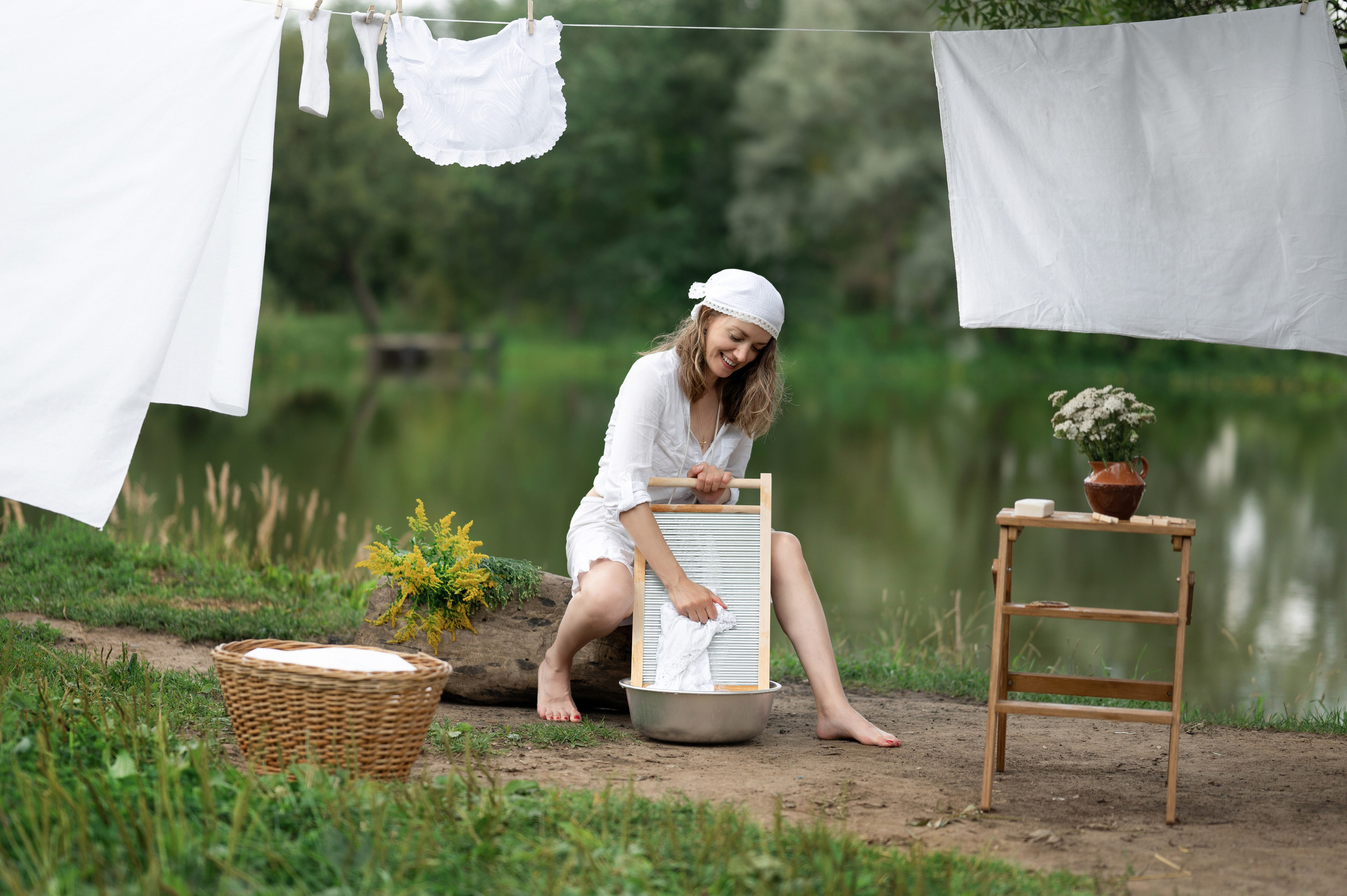 Фотопроект Стирка. Детский и семейный фотограф г. Москва Оксана Катаджи