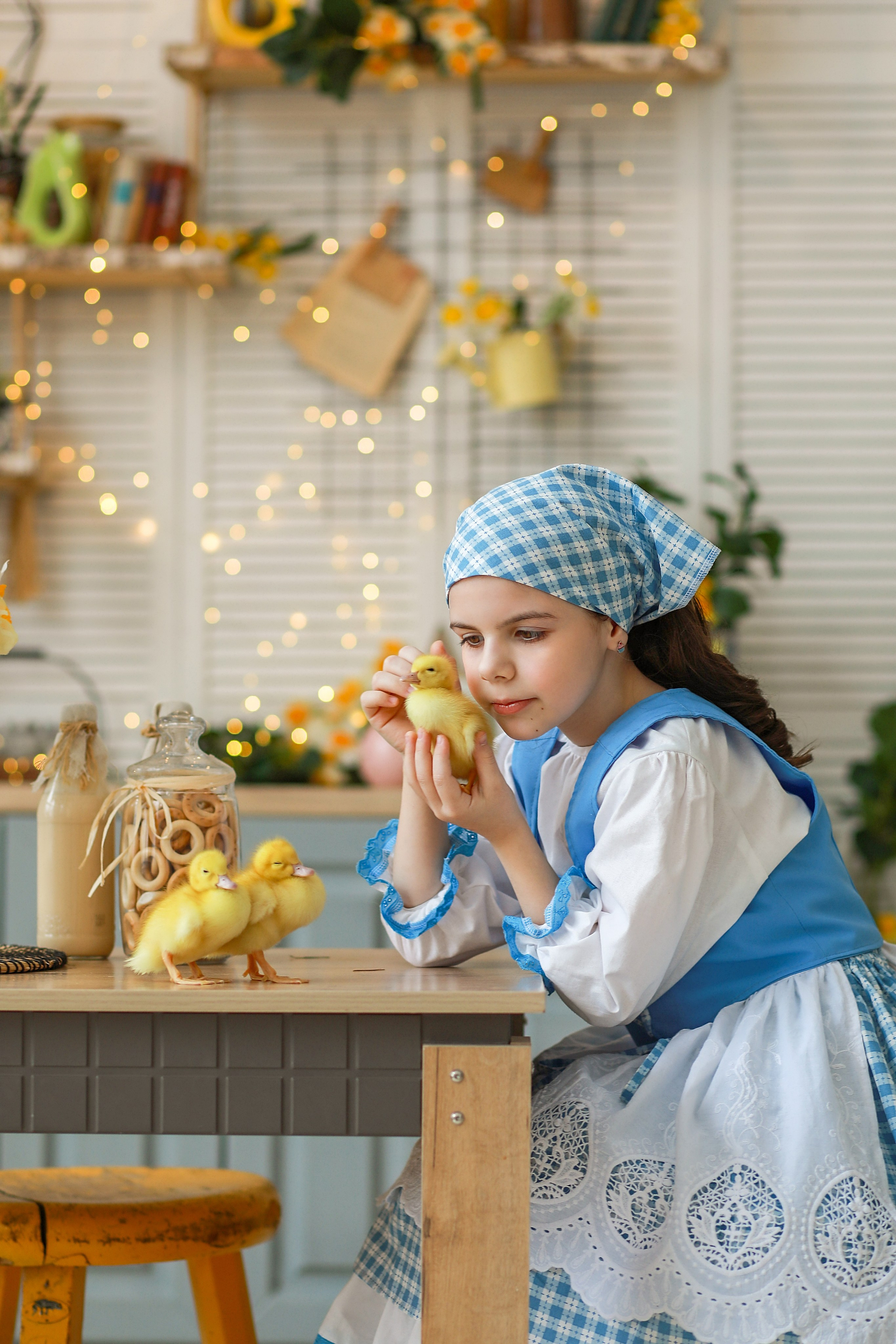 Фотосессия с утятами Драган студия. Детский и семейный фотограф г. Москва Оксана Катаджи