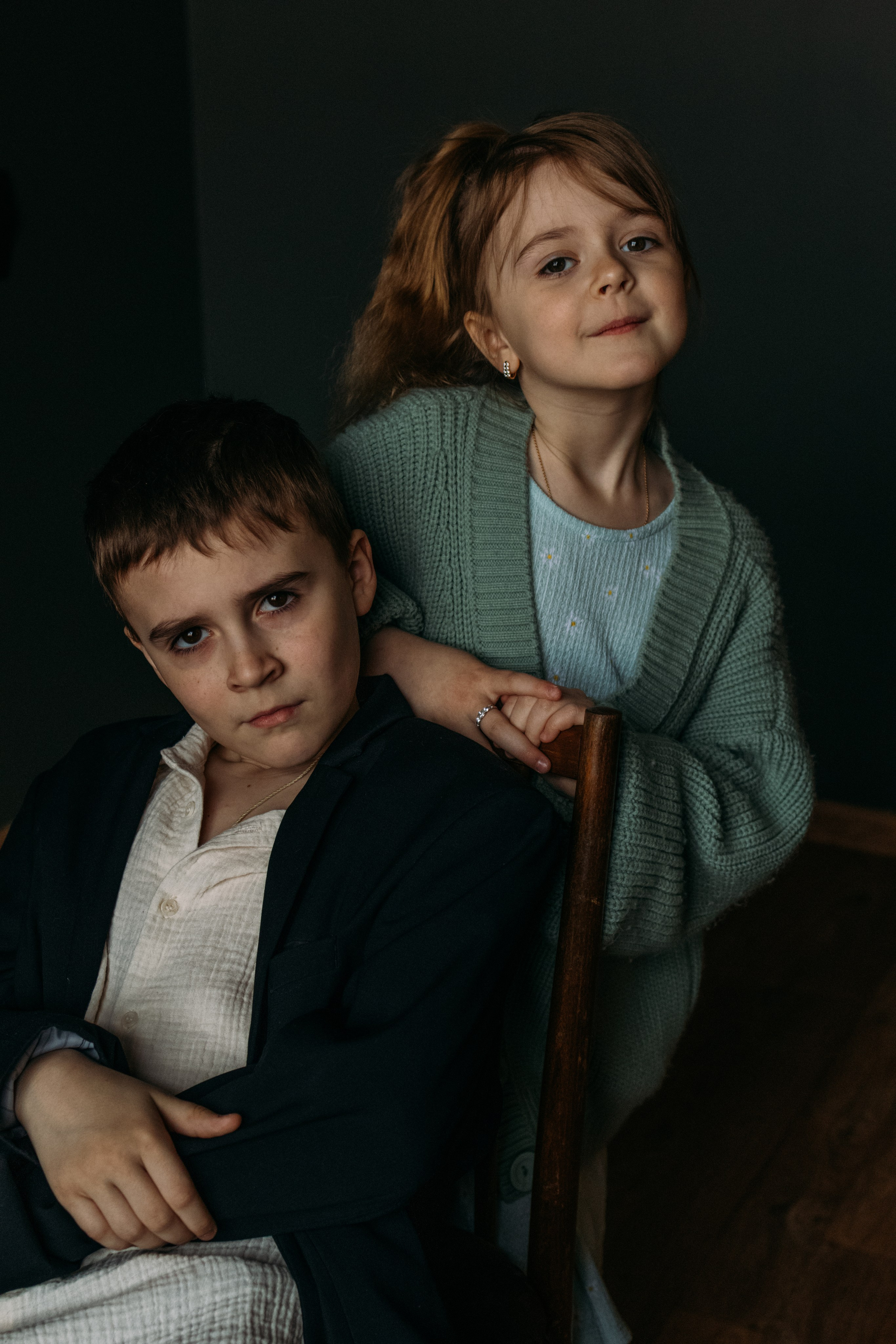 Брат и сестра. Фотограф Ирина Панина