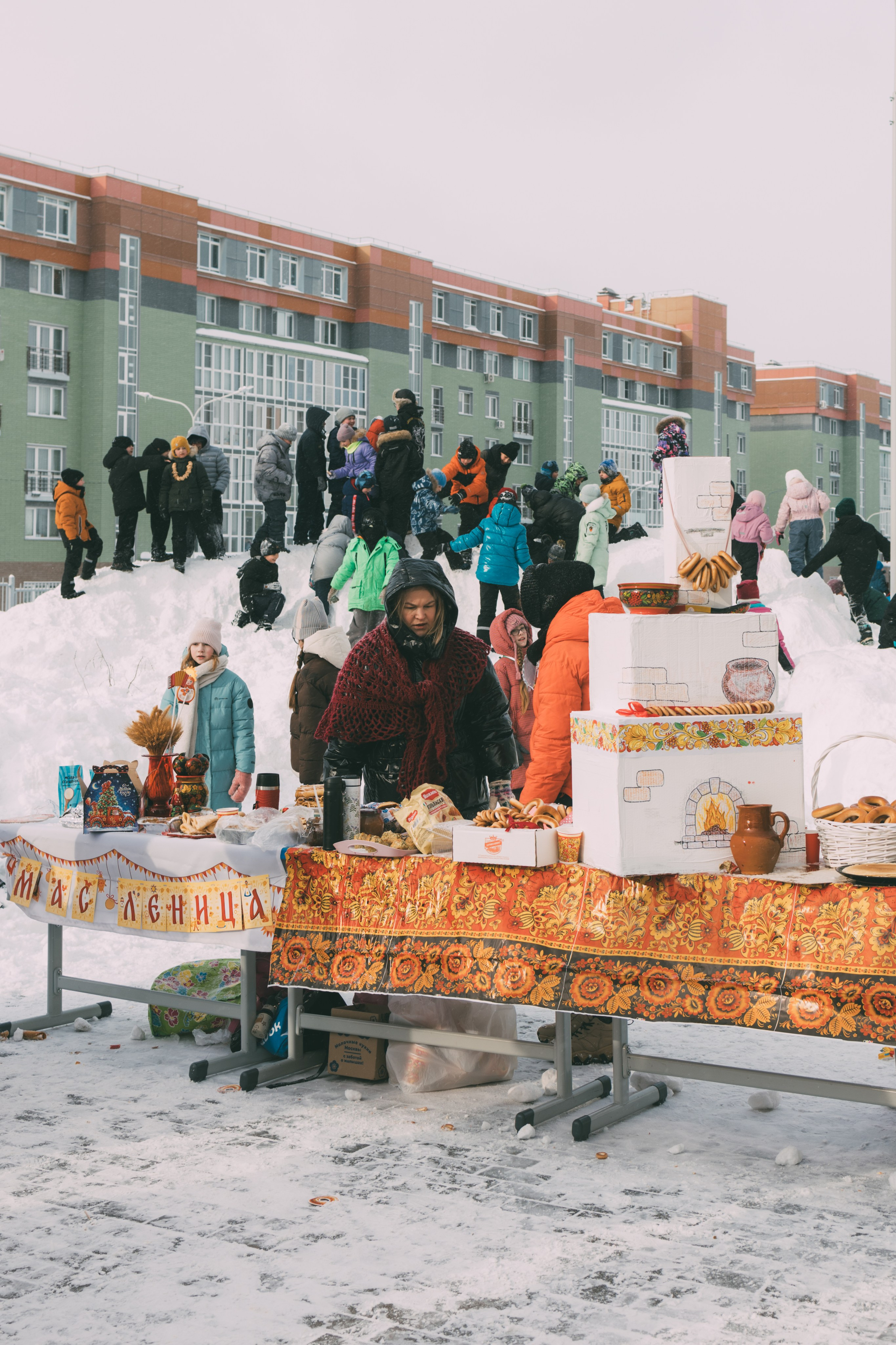 Масленица в школе 2026. Фотограф Ирина Панина