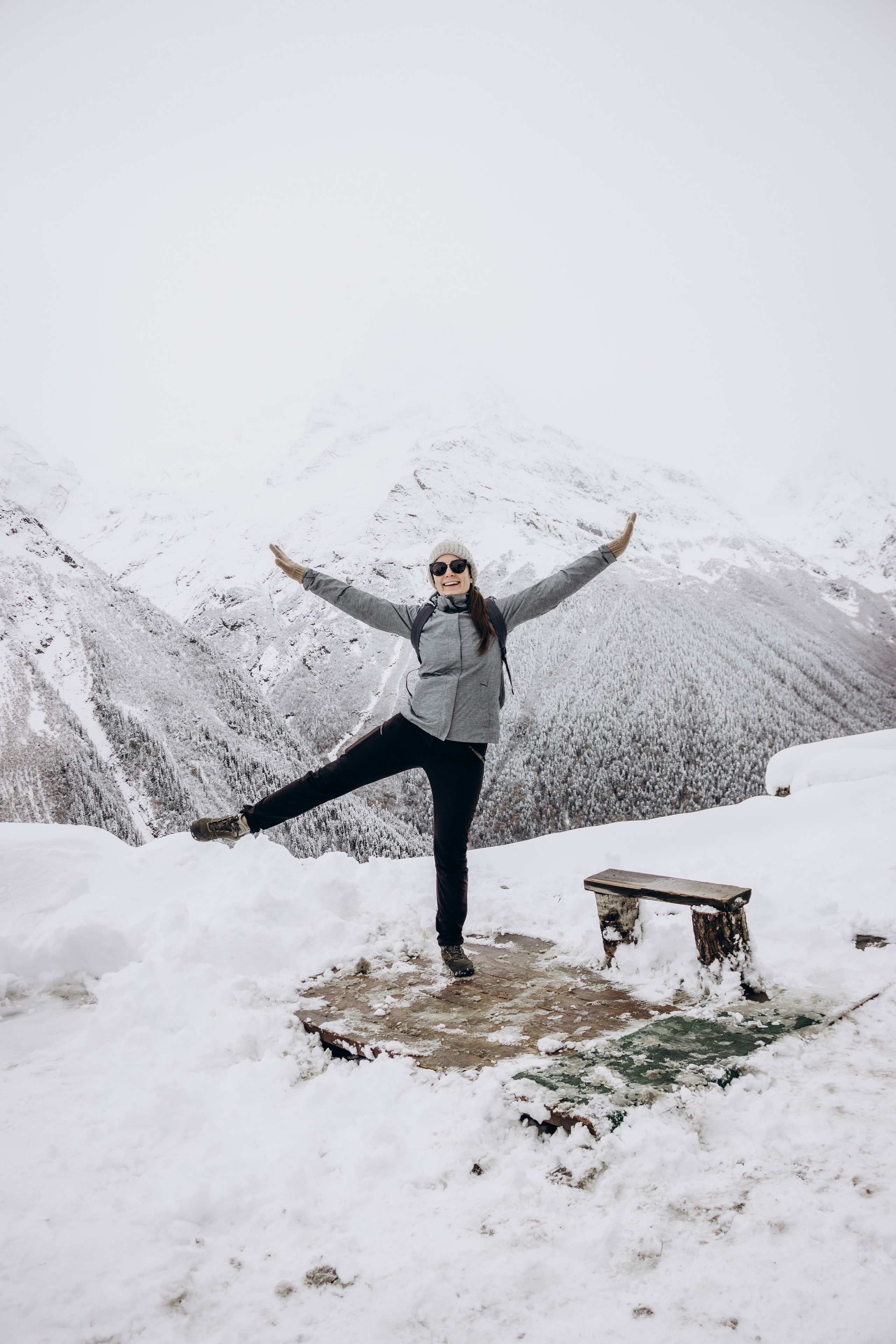 Домбай. Мария Трут. Фотограф