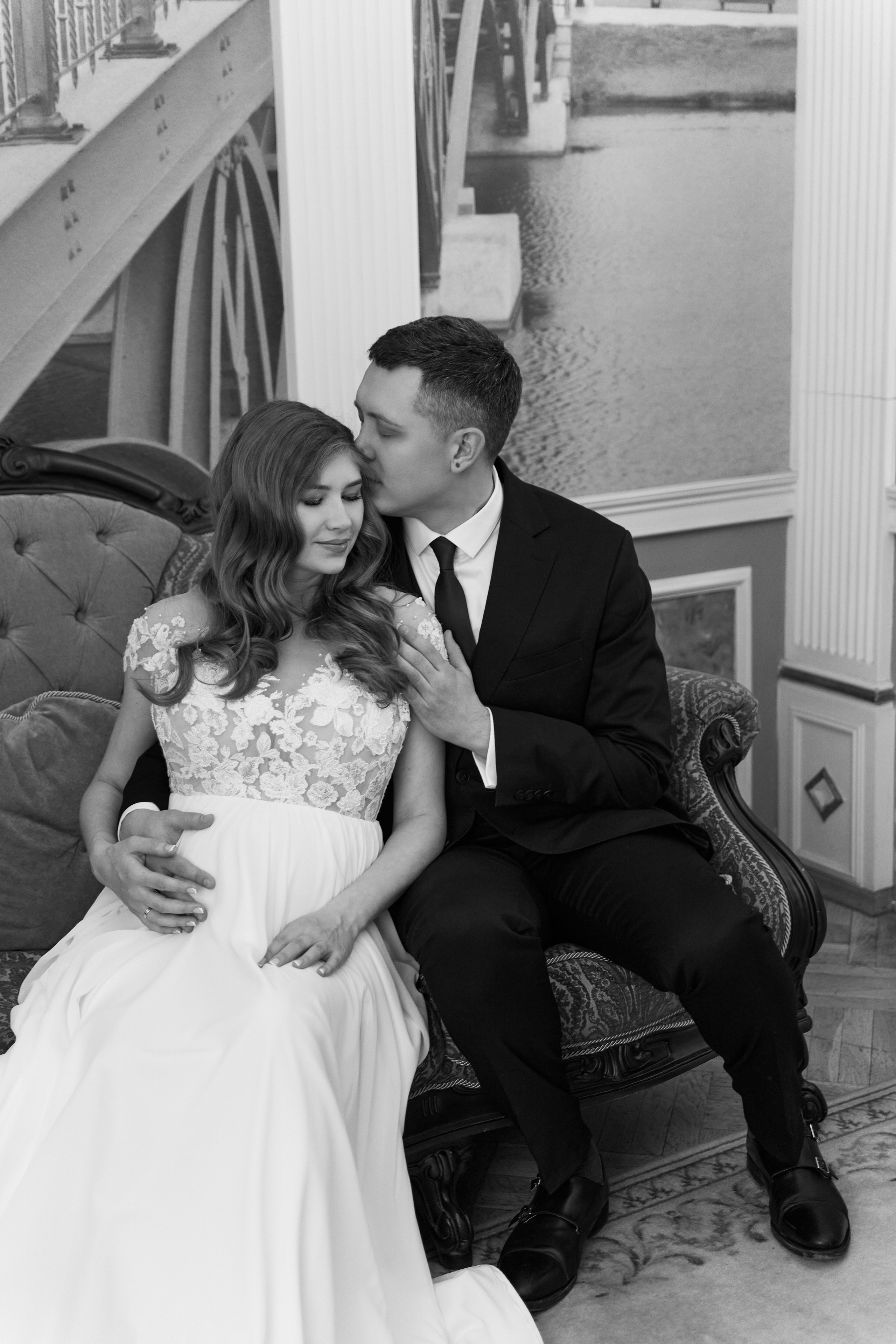 Маргарита и Дмитрий. Роспись в Грибоедовском ЗАГСе № 1. Любовь Юсупова. Фотограф